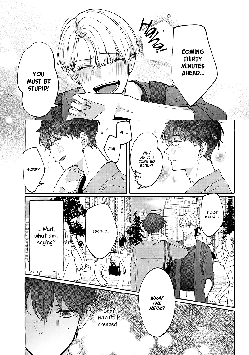 Kyou, Aitsu (♂) ni Kyun to shite Shimaimashita...!! Spring's First Breeze 第11页