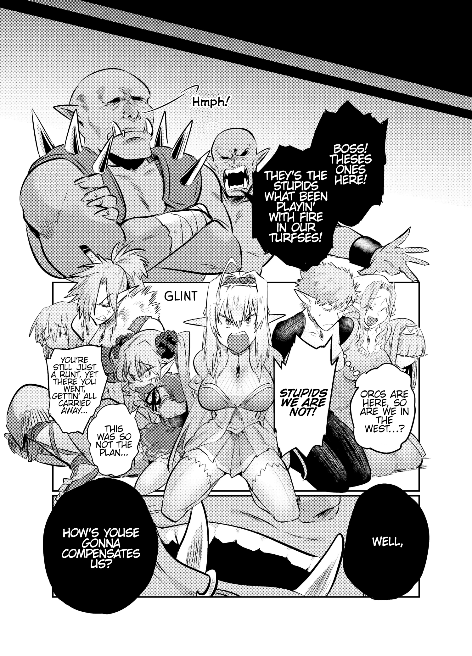 Super Ultra Ultimate Cute Elf Book A Manga About A Village of Super-Ultra-Ultimately Cute Elves Burning Down⑥ 第1页