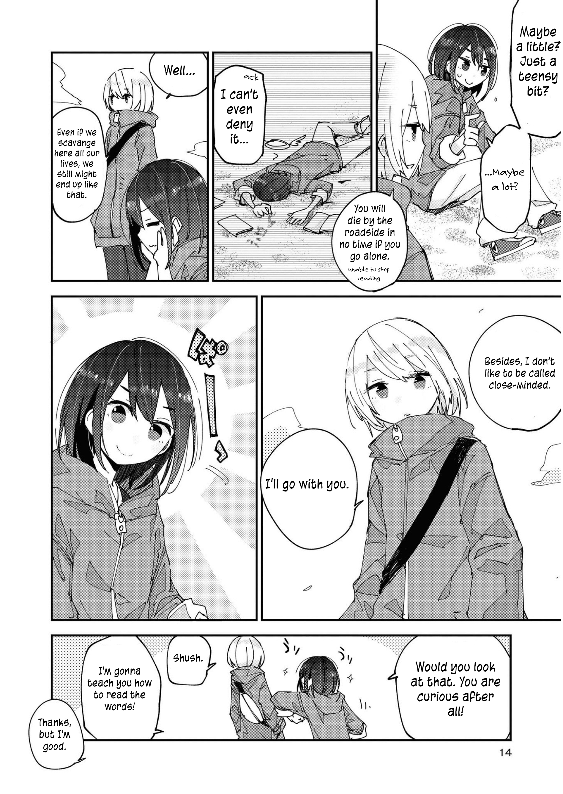 Shuumatsu Sekai Yuri Anthology Introduction 第14页