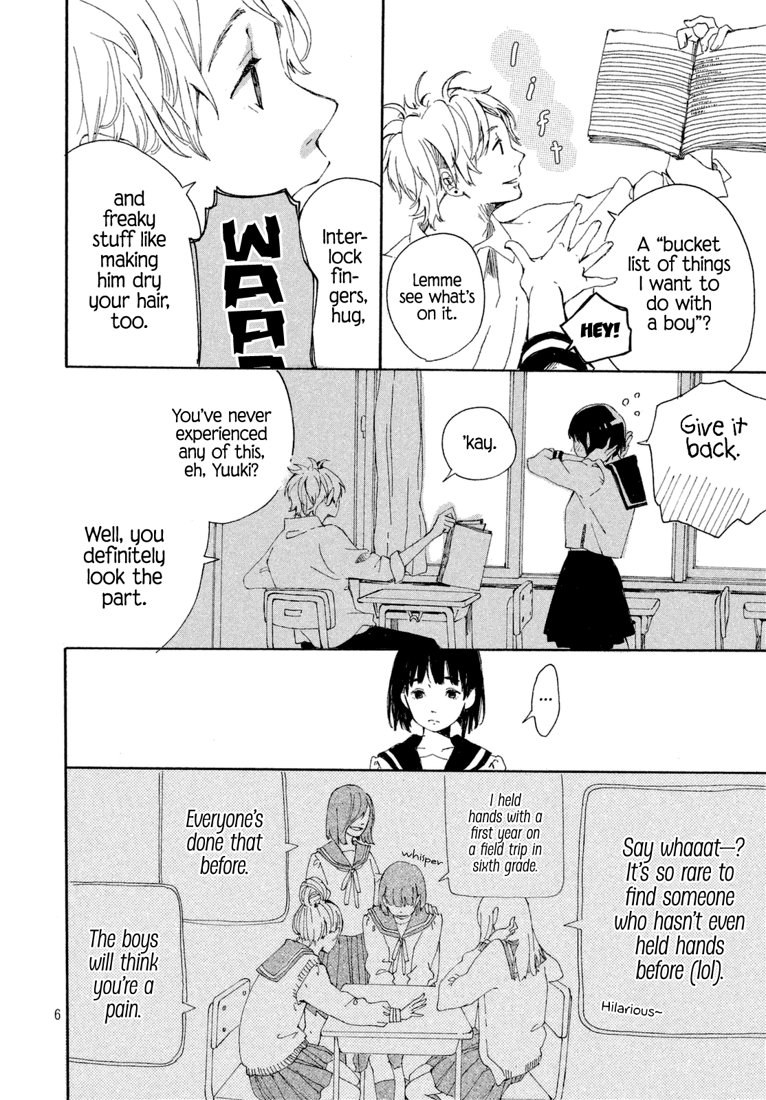 Hajimete, Moratte ii desu ka? Oneshot 第7页