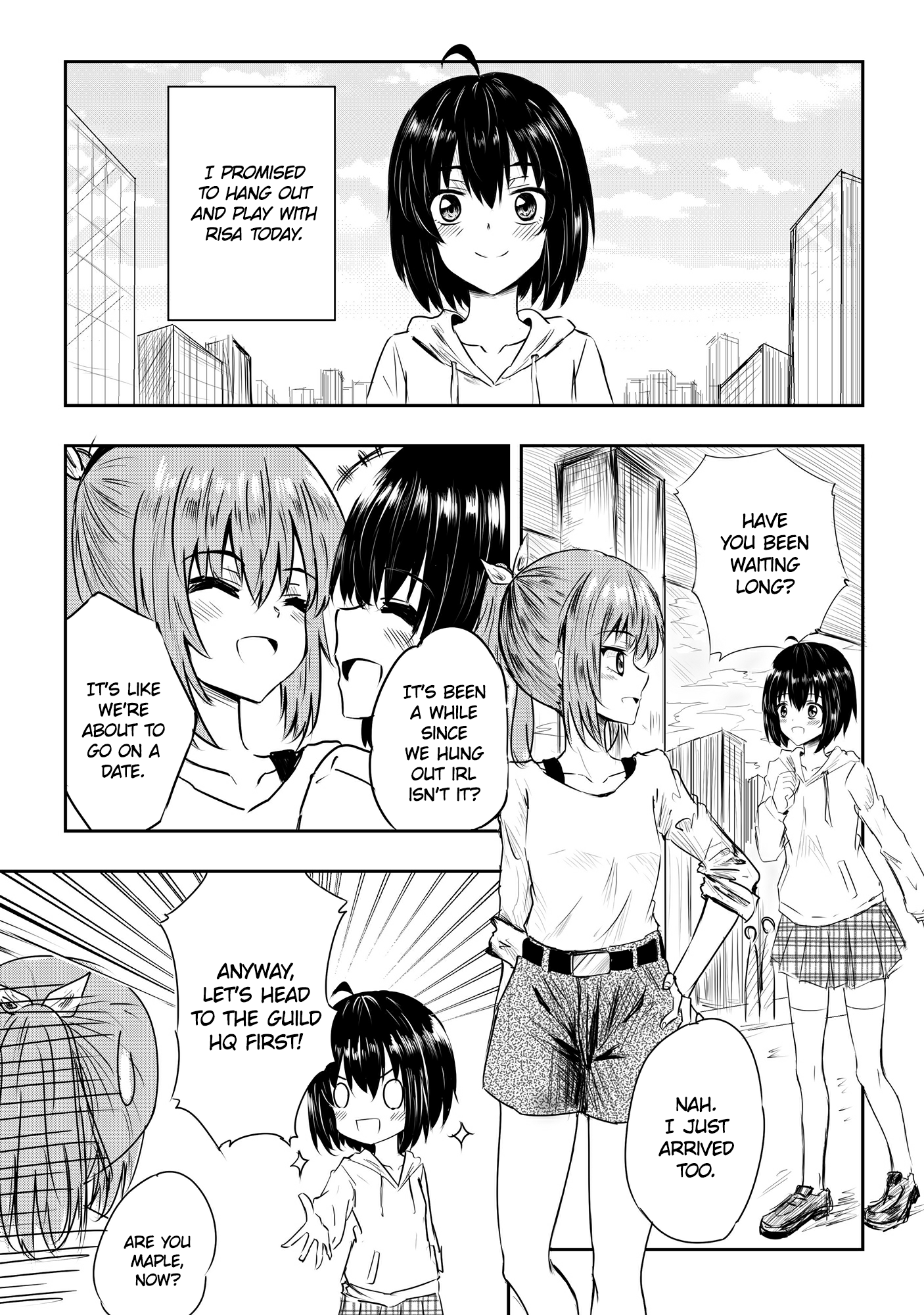 Bofuri - Real Life or Game? (Doujinshi) Oneshot 第1页