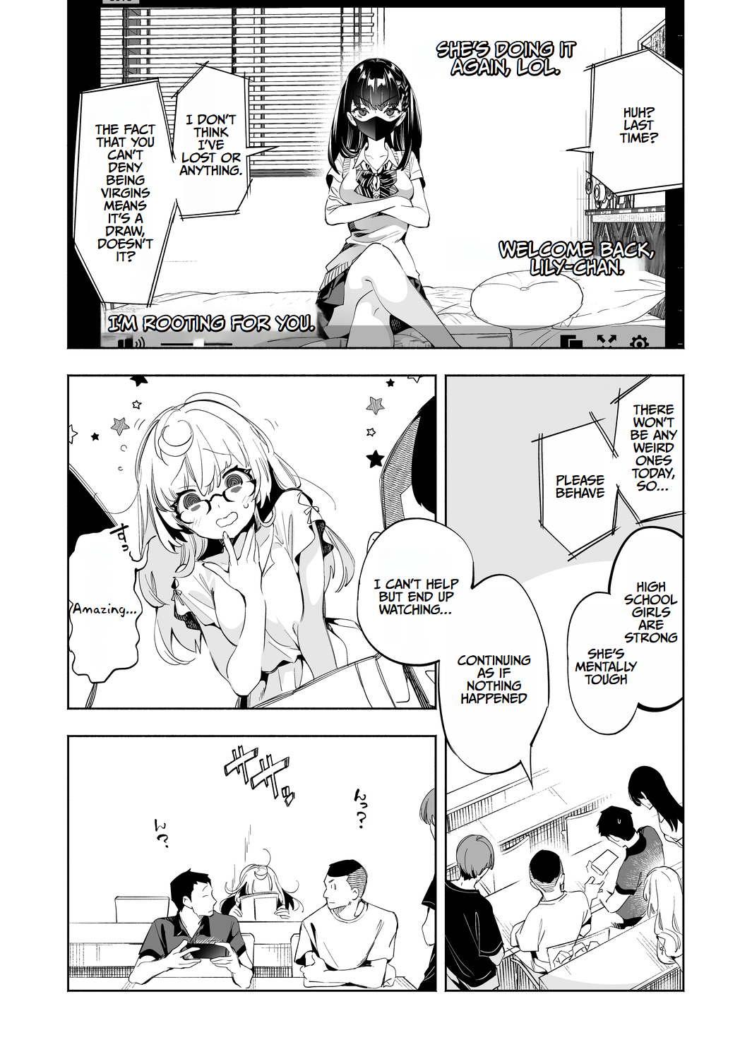 Mentally Tough JK-chan Live Streamer Oneshot 第9页