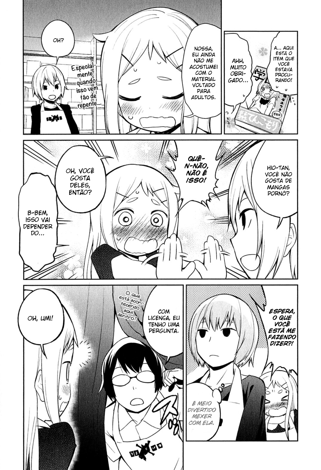 Denkigai no Honya-san Amor e Pornô para Todos 第4页