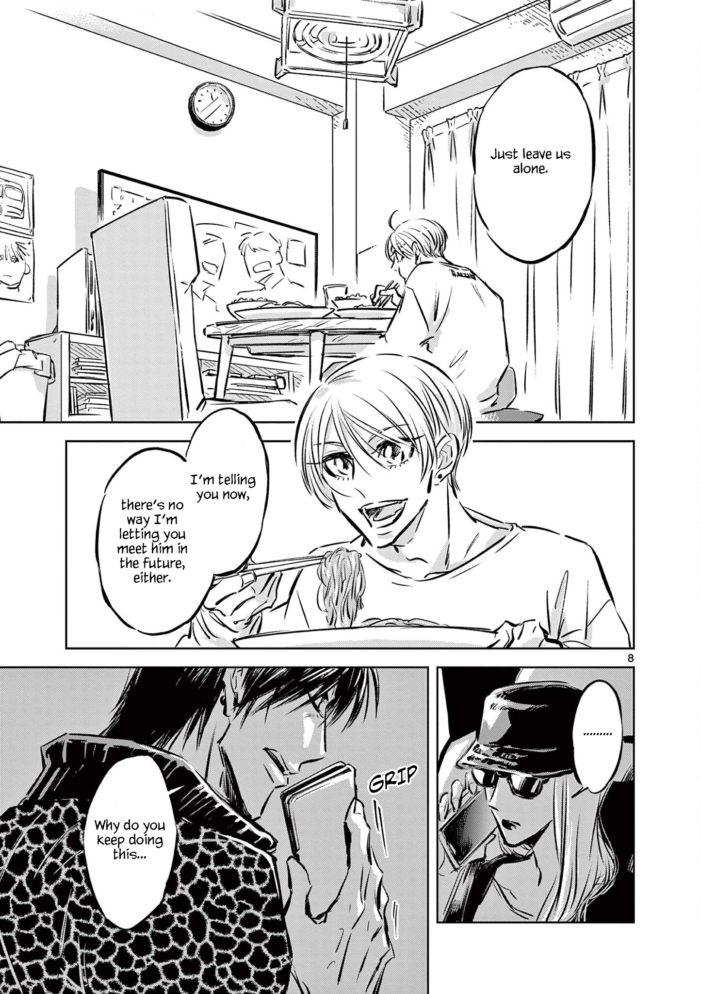 Usagi to Taka no Su At the Other End of the Phone 第9页