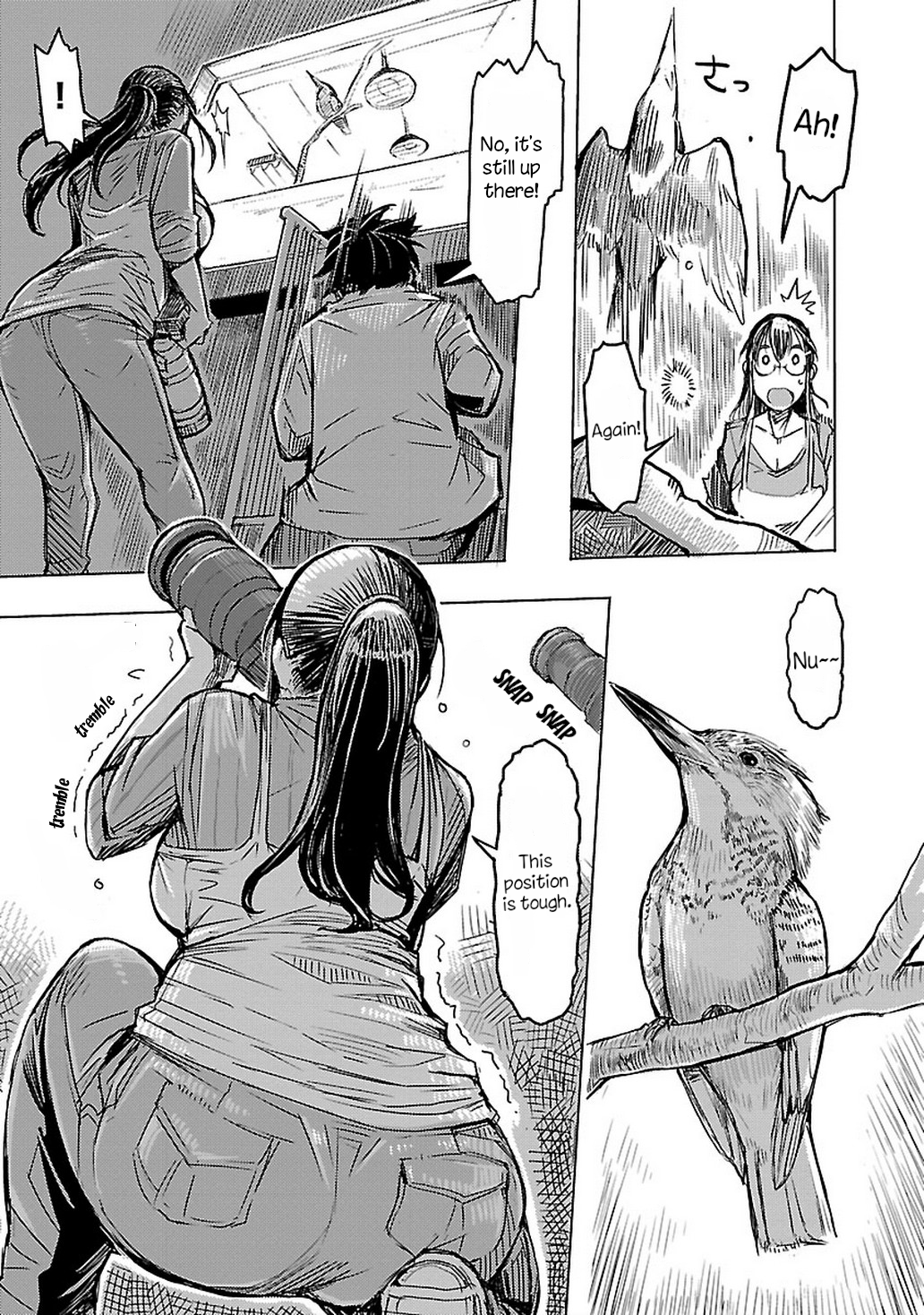 Akiyama-san no Tori Life Birdwatching on A Rainy Day 第17页