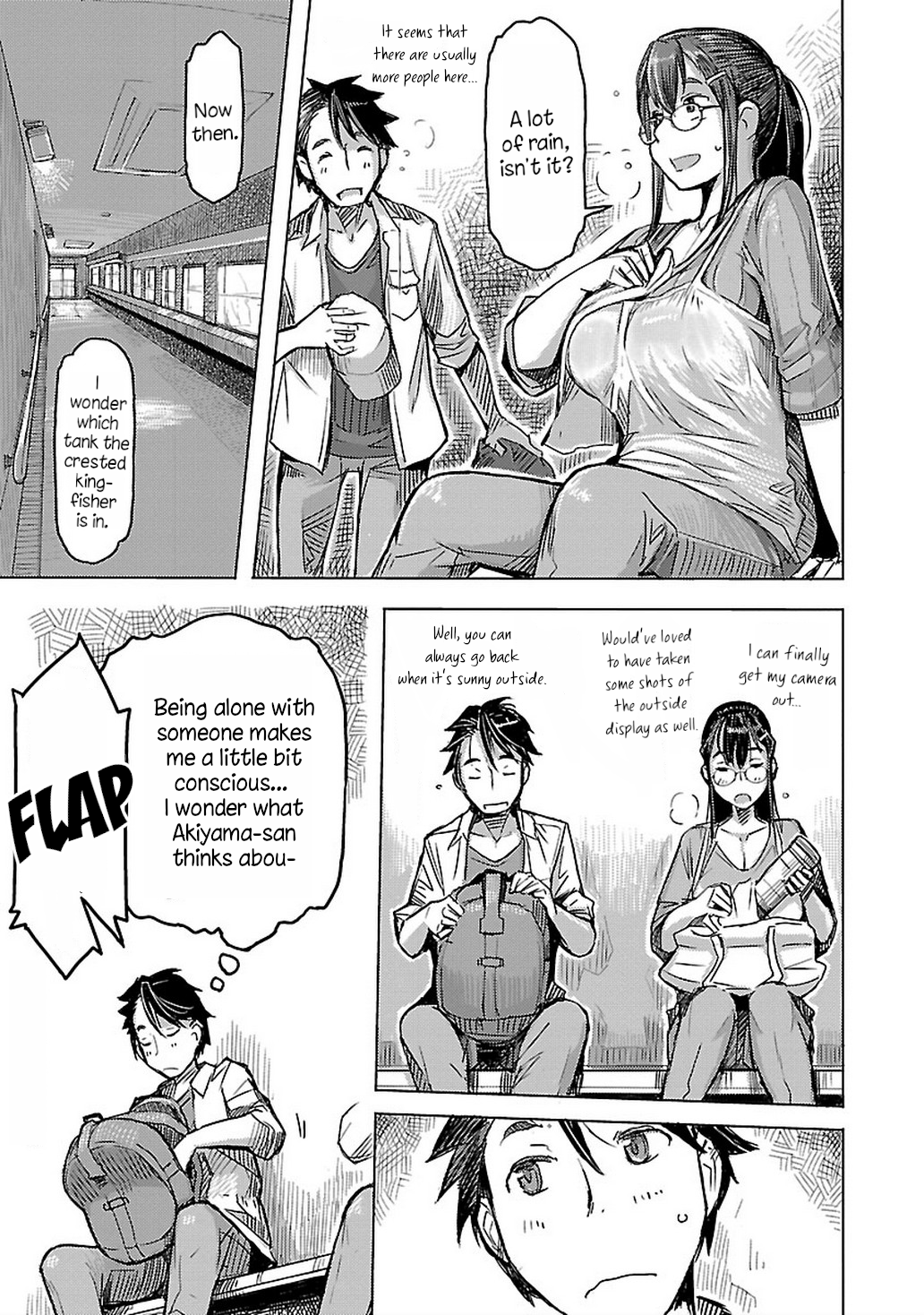 Akiyama-san no Tori Life Birdwatching on A Rainy Day 第9页