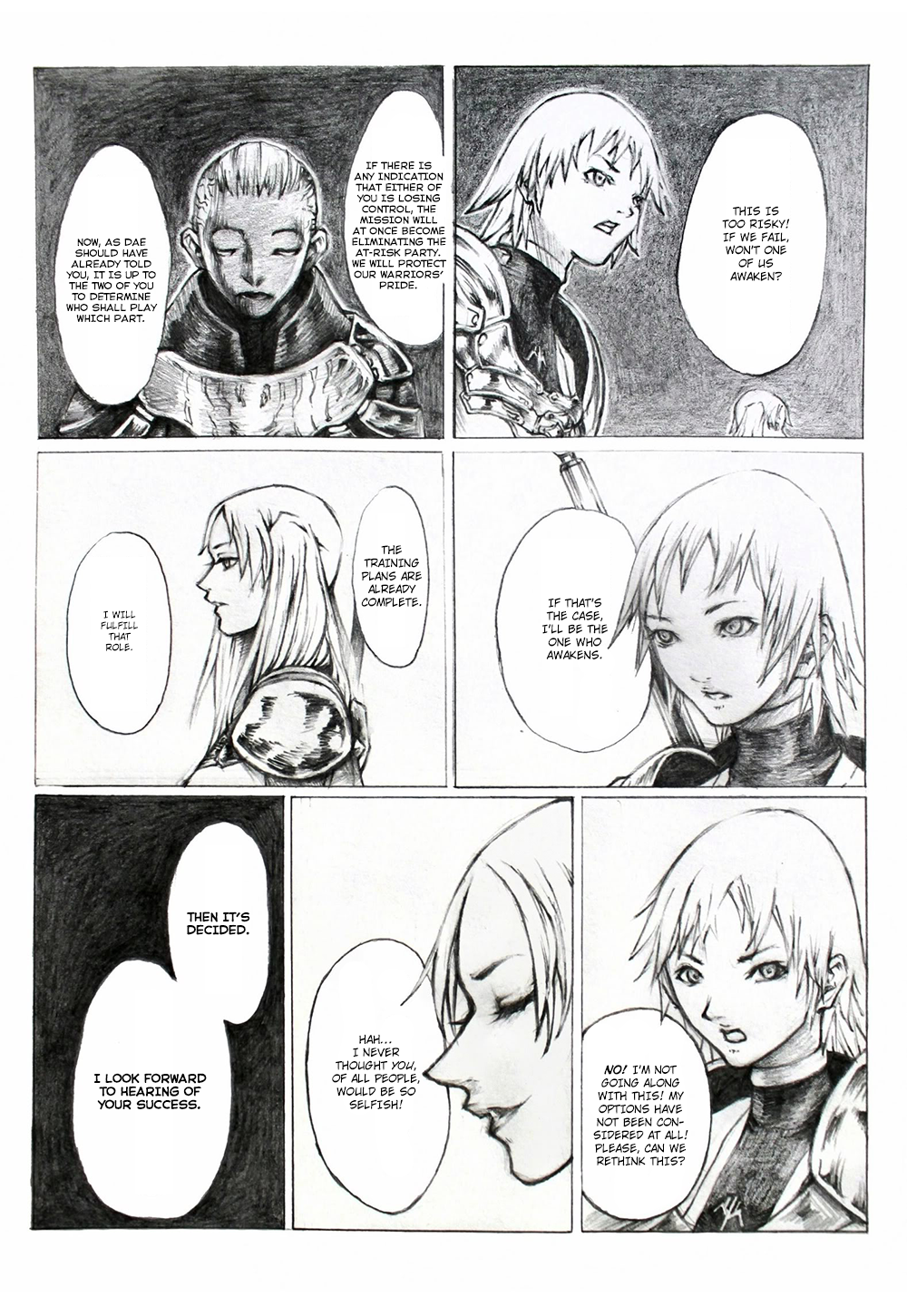 Claymore - Lost Remembrance (Doujinshi) Oneshot 第10页