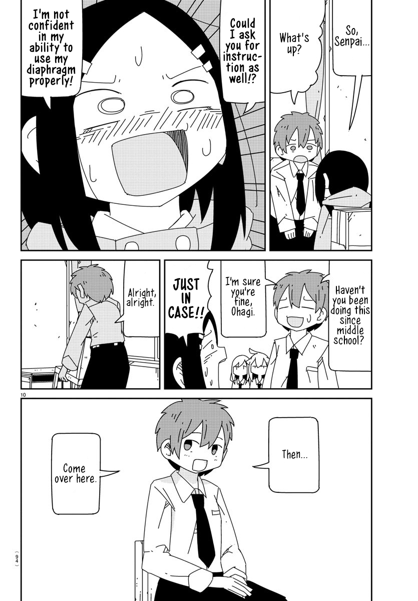 Hagino-san Wants to Quit the Wind Ensemble Touch me with that hand. 第11页