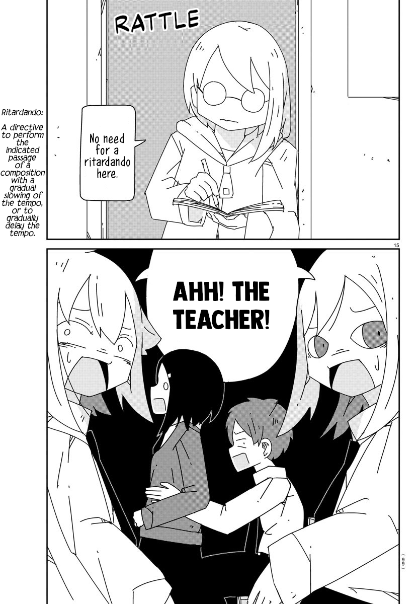 Hagino-san Wants to Quit the Wind Ensemble Touch me with that hand. 第16页