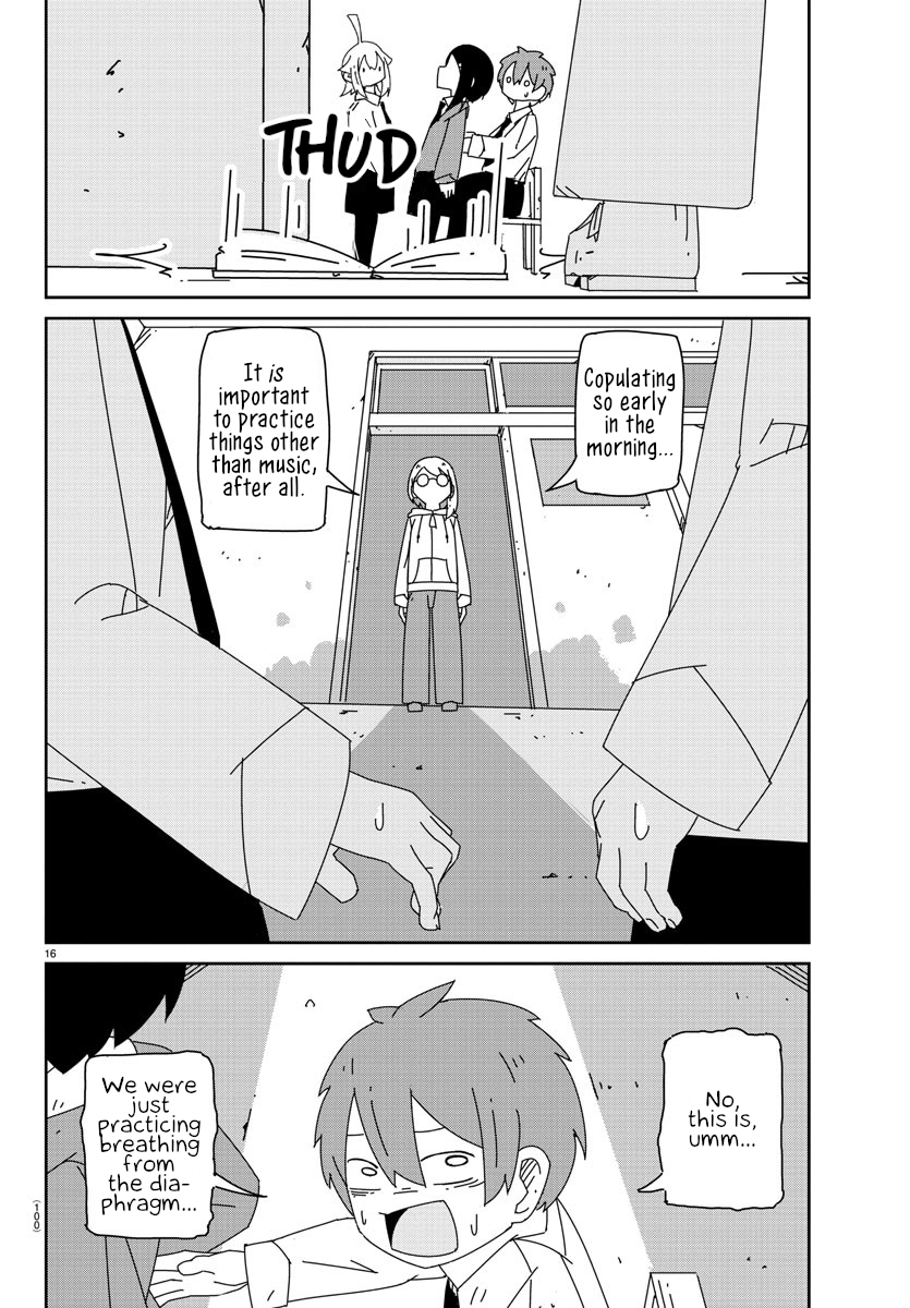 Hagino-san Wants to Quit the Wind Ensemble Touch me with that hand. 第17页