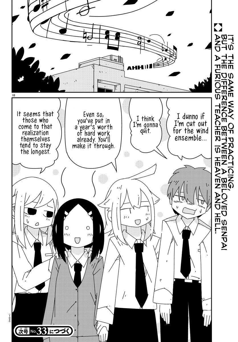 Hagino-san Wants to Quit the Wind Ensemble Touch me with that hand. 第19页