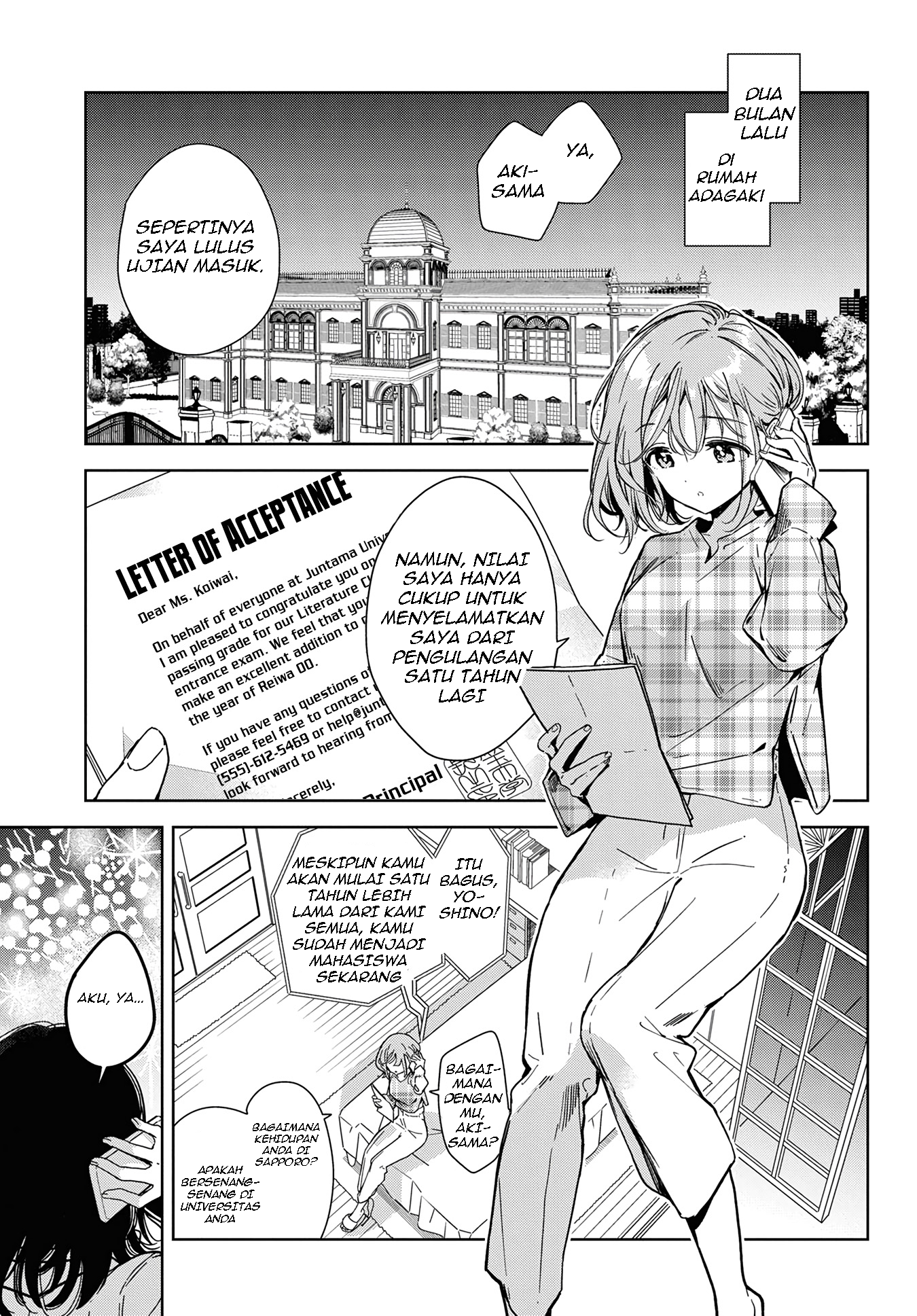 Masamune-kun no Revenge -engagement- Masamune-Senpai dan siswa baru yang berbahaya 第4页