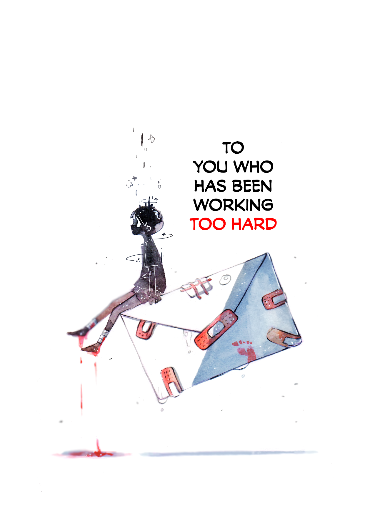 We Live In A World Filled With Pain To You Who Has Been Working Too Hard 第1页