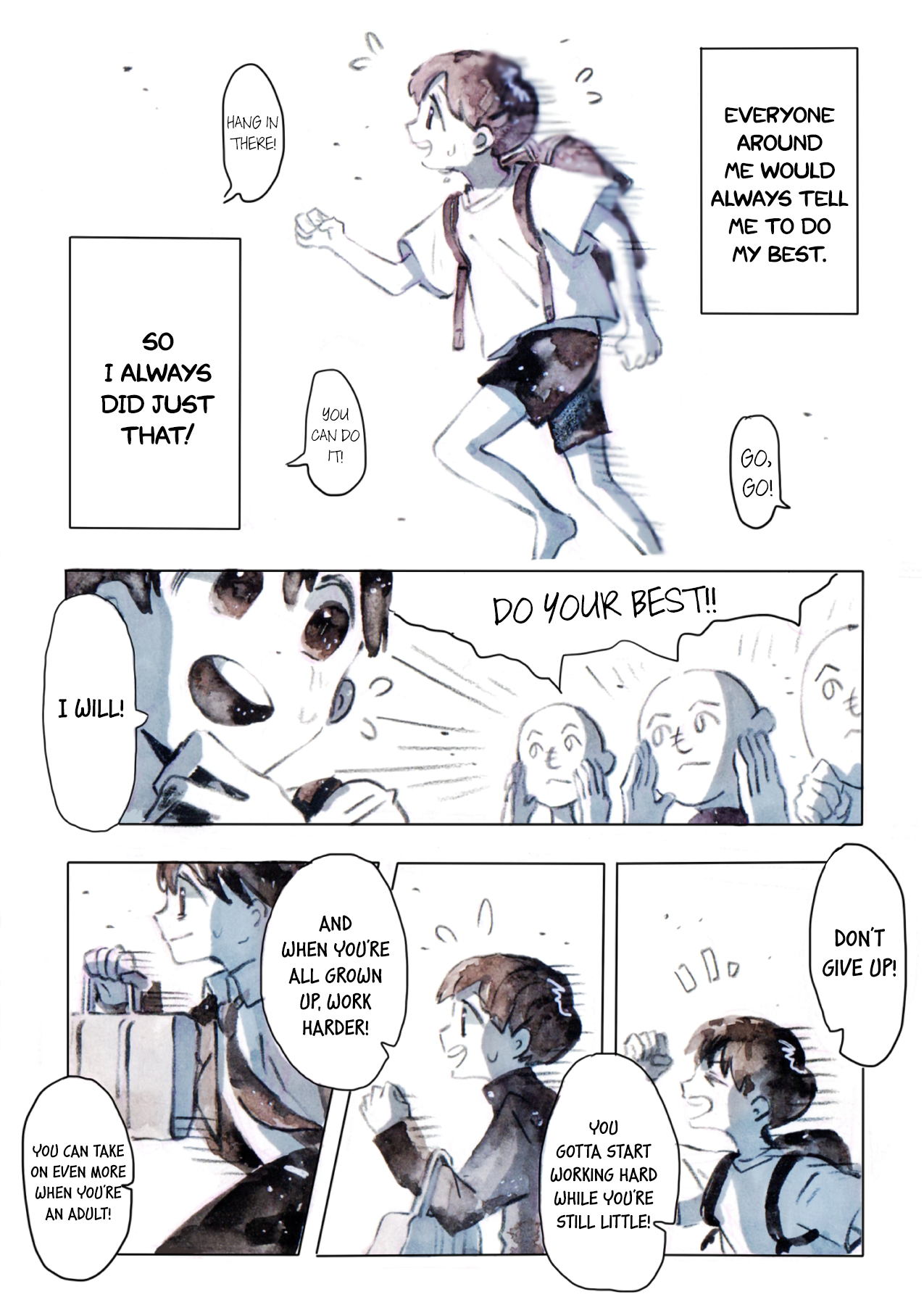 We Live In A World Filled With Pain To You Who Has Been Working Too Hard 第2页