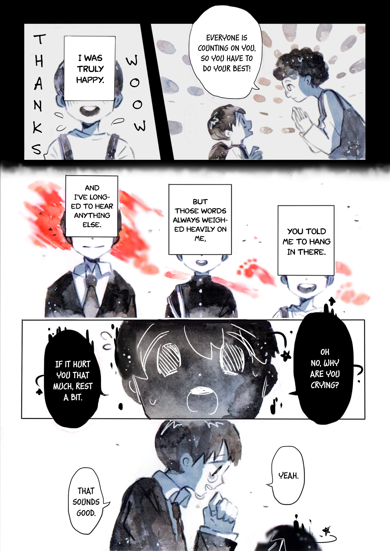 We Live In A World Filled With Pain To You Who Has Been Working Too Hard 第6页