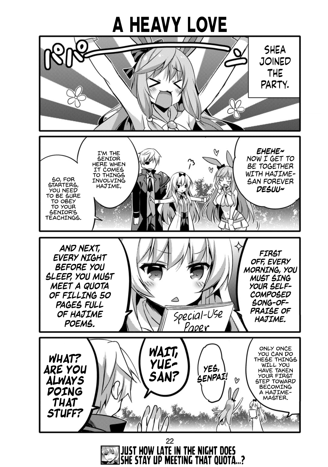 Arifureta Nichijou de Sekai Saikyou Encountering the Rabbitmen 第8页
