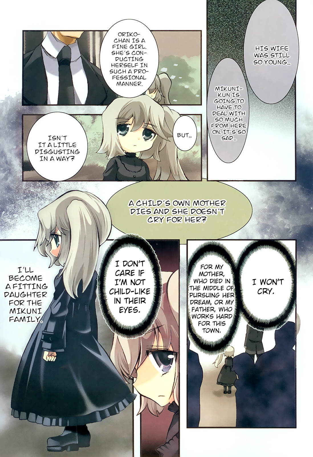 Mahou Shoujo Oriko☆Magica - Betsu Hen Symmetry Diamond: Chapter 3 第1页