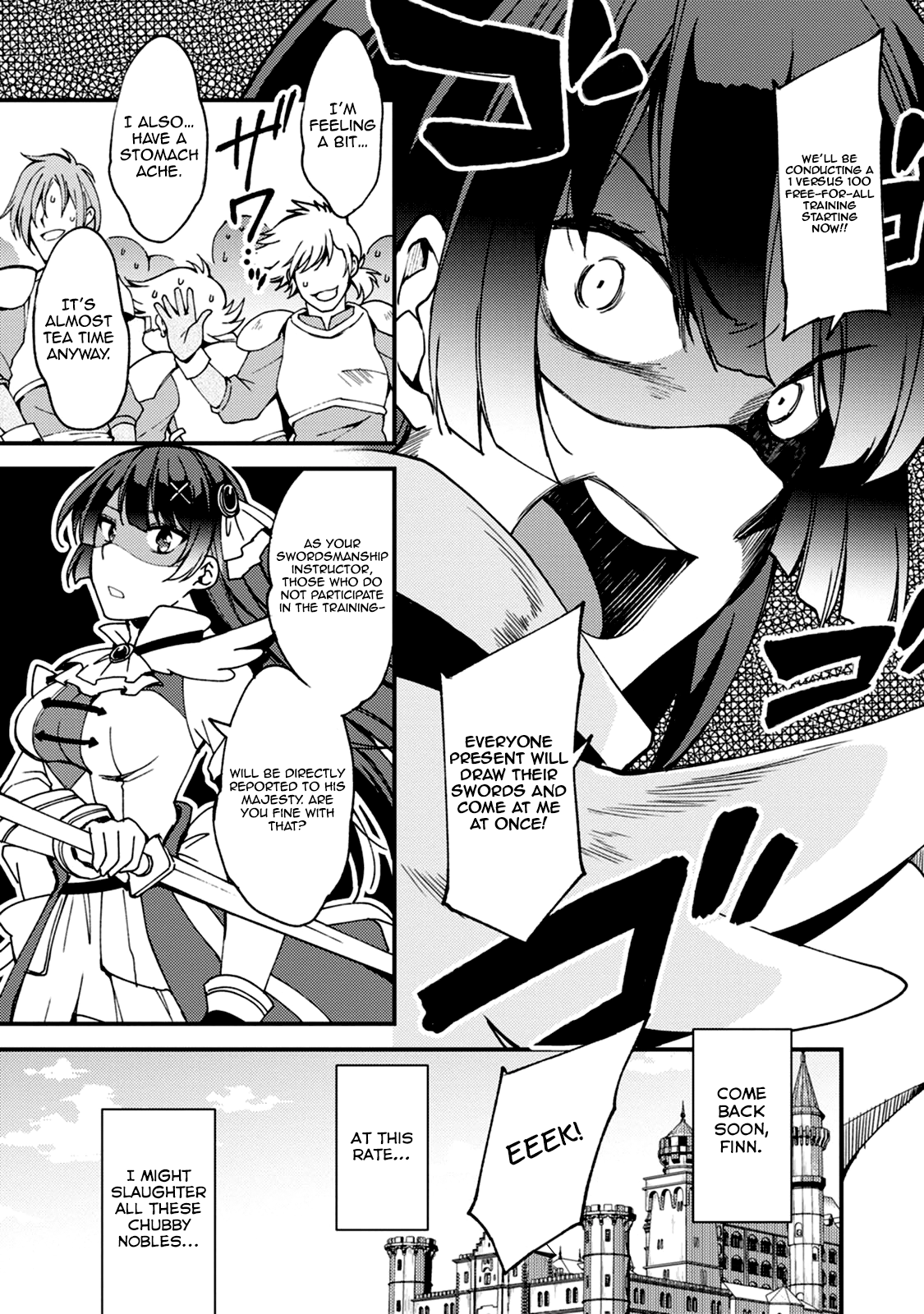 Kensei no Osananajimi ga Power Hara de Ore ni Tsuraku Ataru node, Zetsuen Shite Henkyou de Makenshi to shite Denaosu Koto ni shita. Vol. 1 Ch. 5 第24页