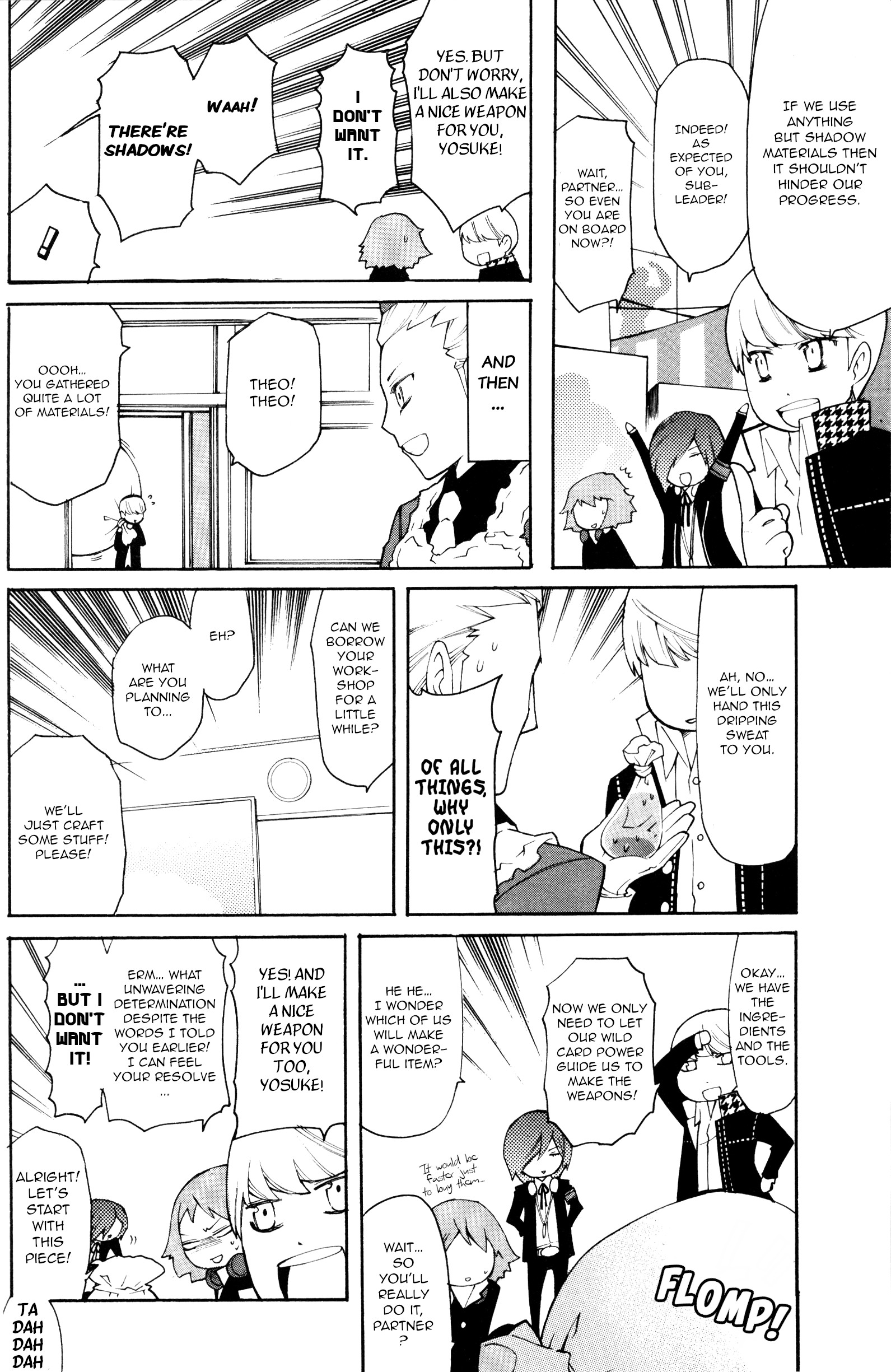 Persona Q Comic Anthology Calm down, Leader! (Artist: Mikawa Beruno) 第4页