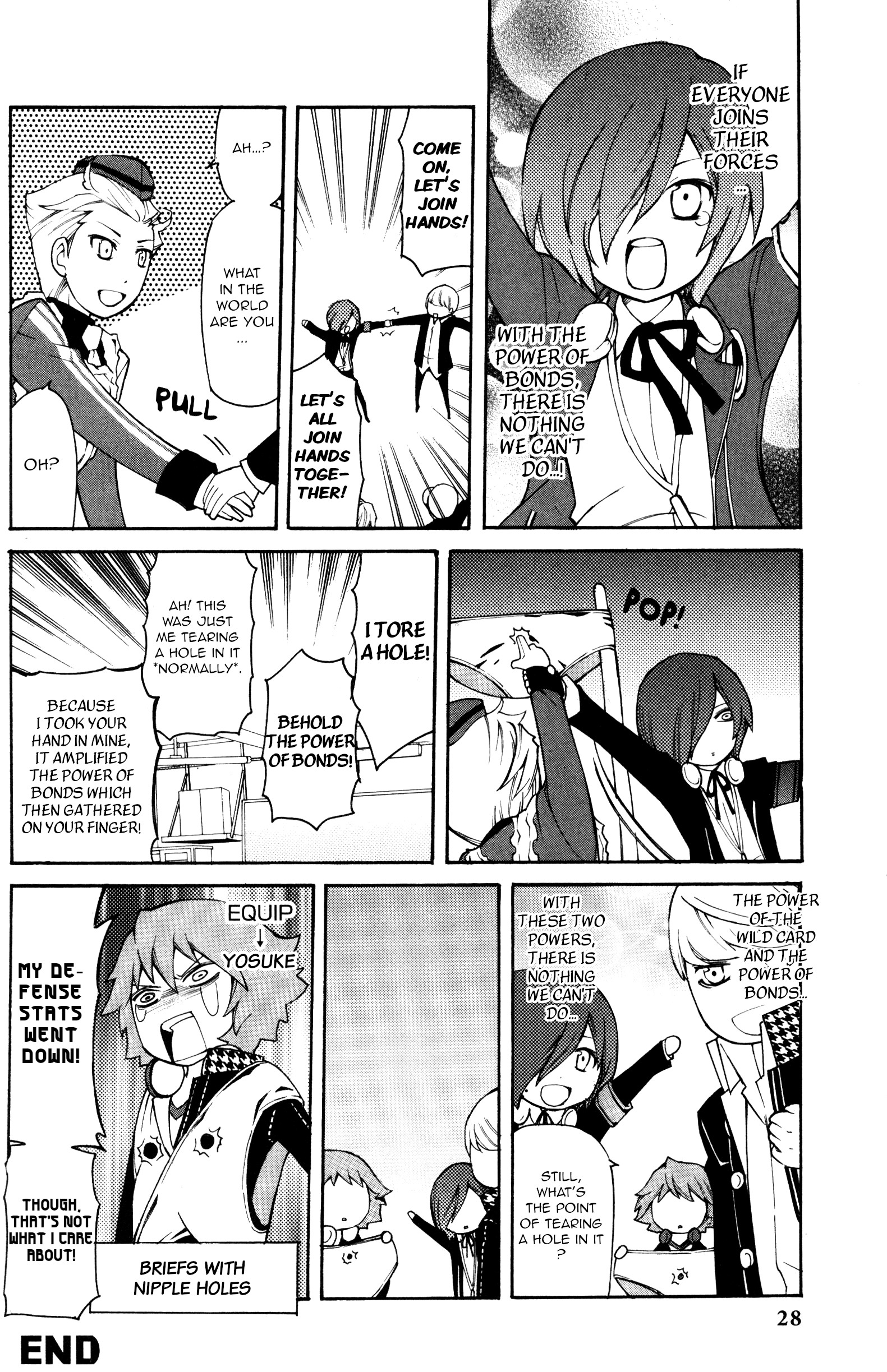 Persona Q Comic Anthology Calm down, Leader! (Artist: Mikawa Beruno) 第8页
