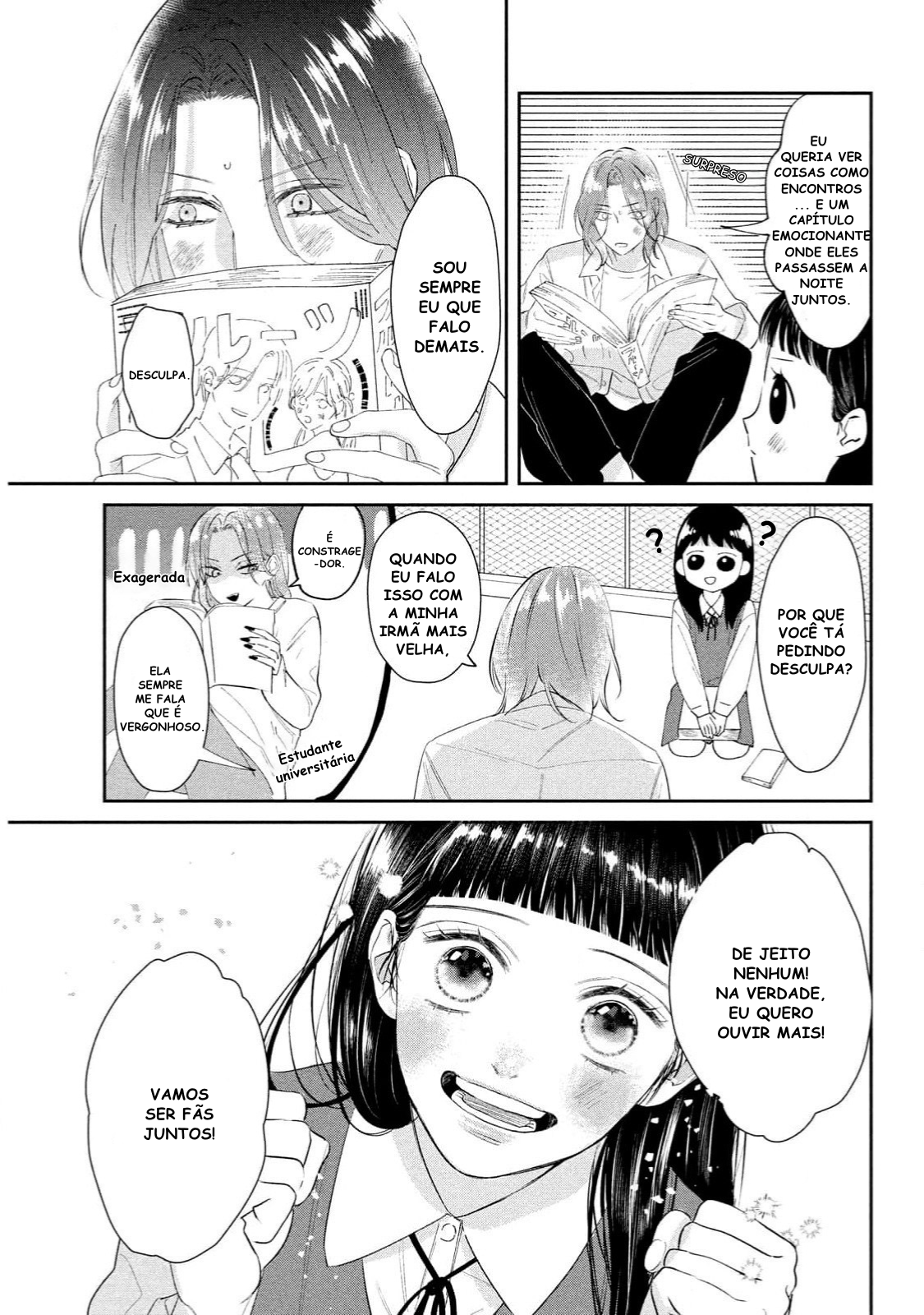 Ura mo Omote mo Kimi ga Suki Vire a página e se apaixone 第19页