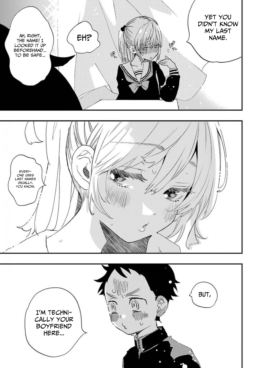 Hajimete no Suwa-san Calling my first girlfriend by her name. 第29页