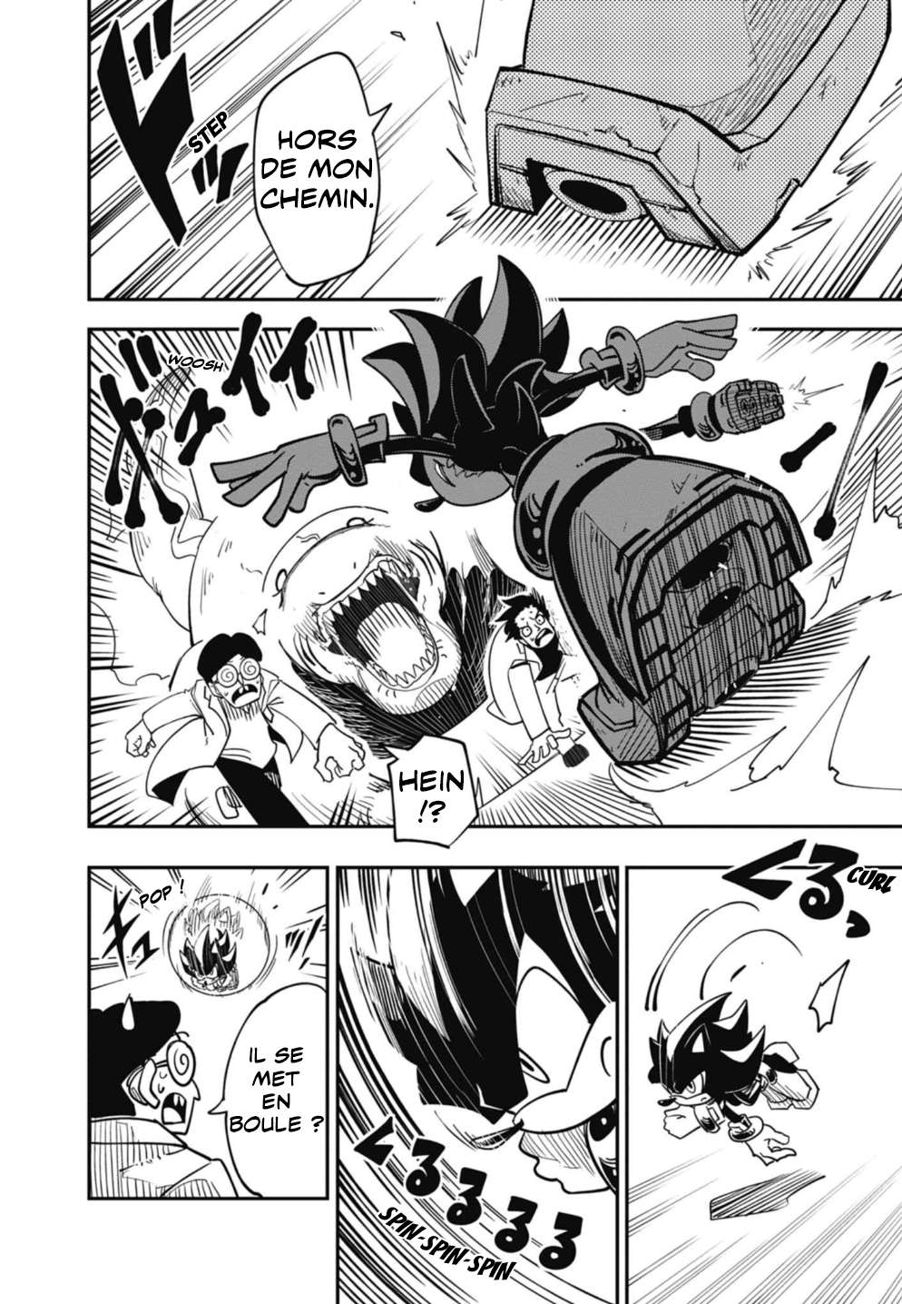 The Jet Black Hedgehog: Shadow the Hedgehog Vol. 1 Ch. 1 第4页
