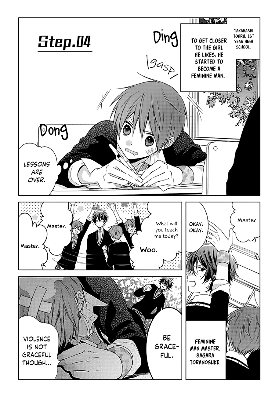 Onee Danshi, Hajimemasu. Step 4 第1页