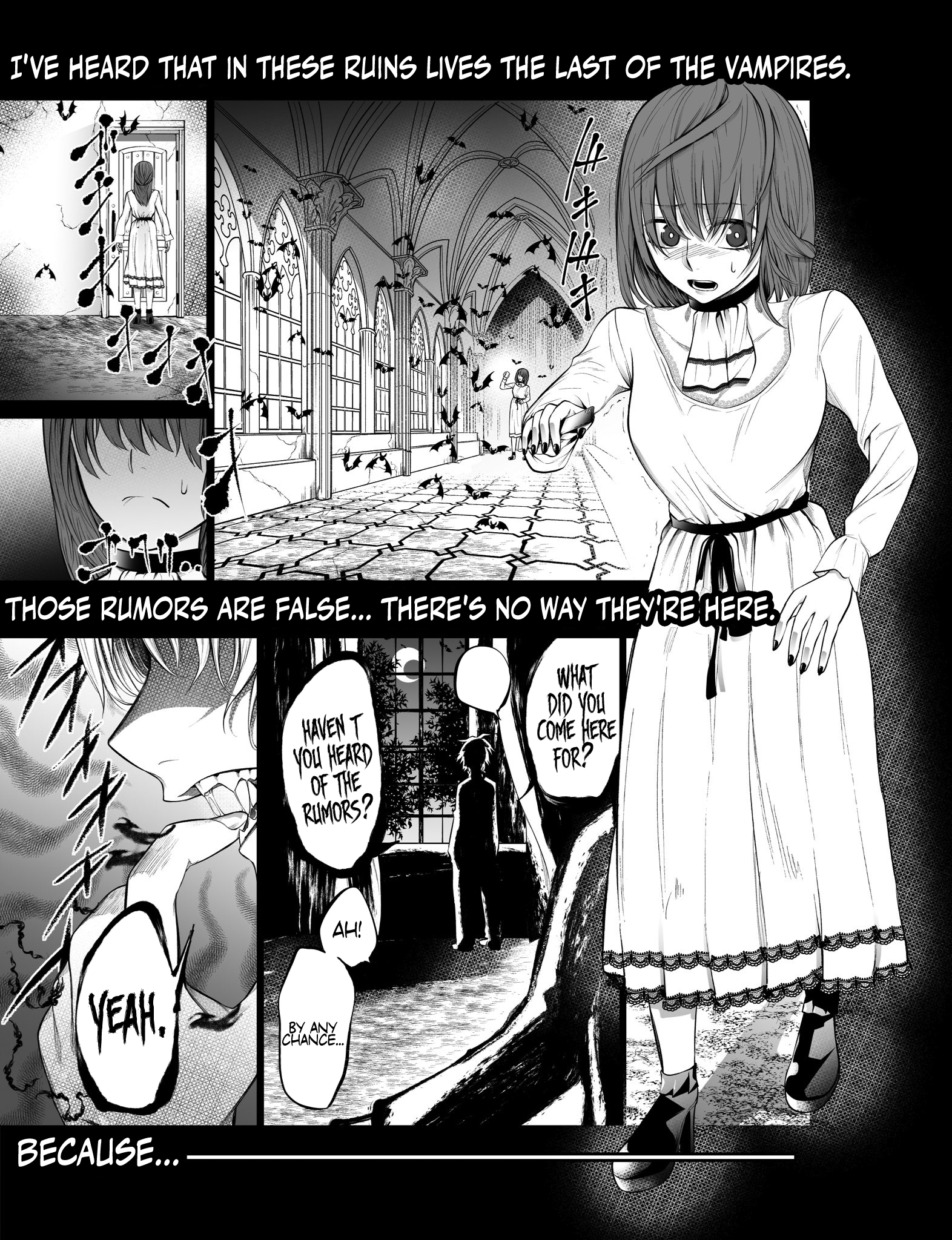 A Story About Vampires Sharing Blood Everyday to Survive 第1页