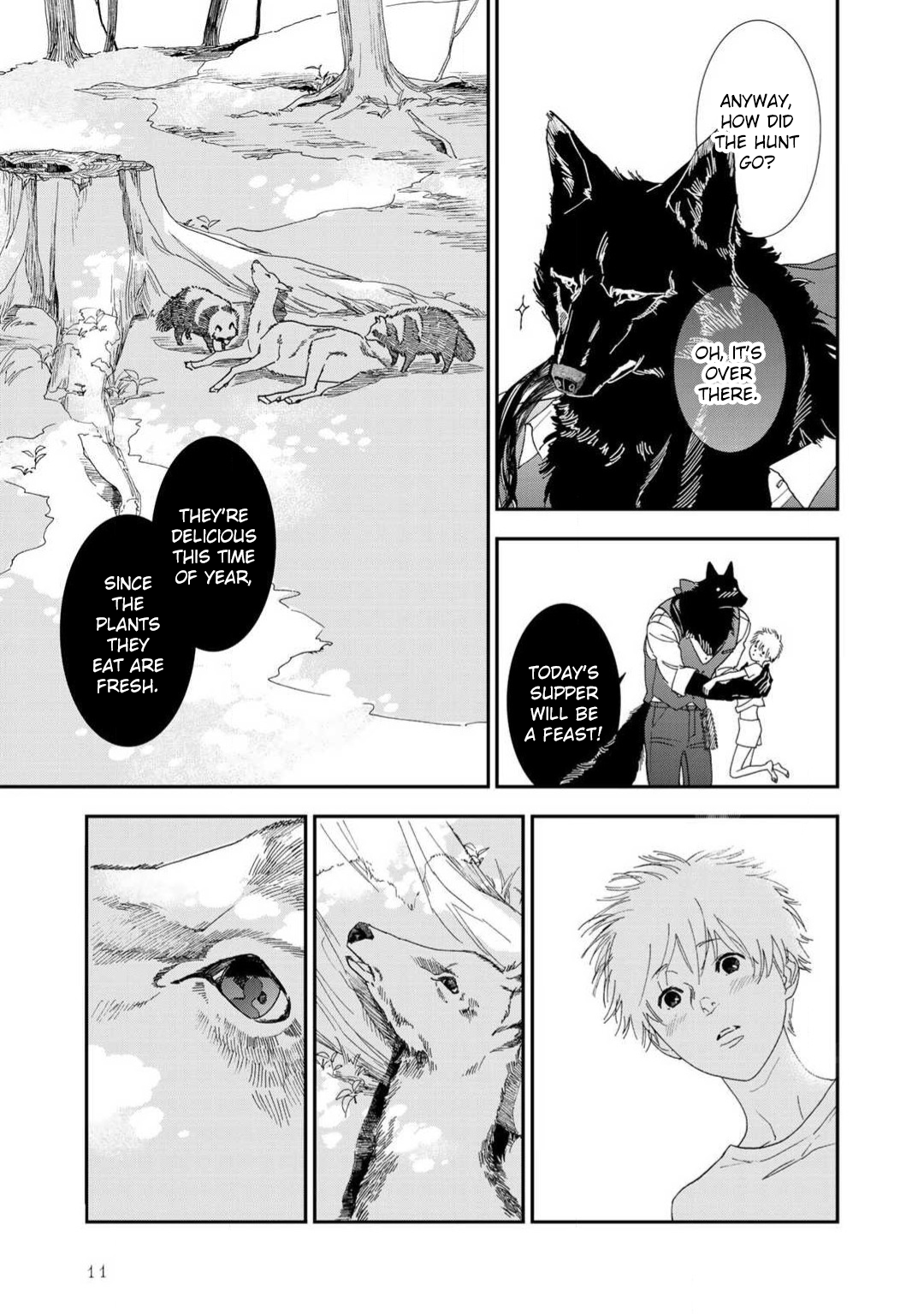 Tabenai No? Ookami-san The Wolfman and the Boy 第16页