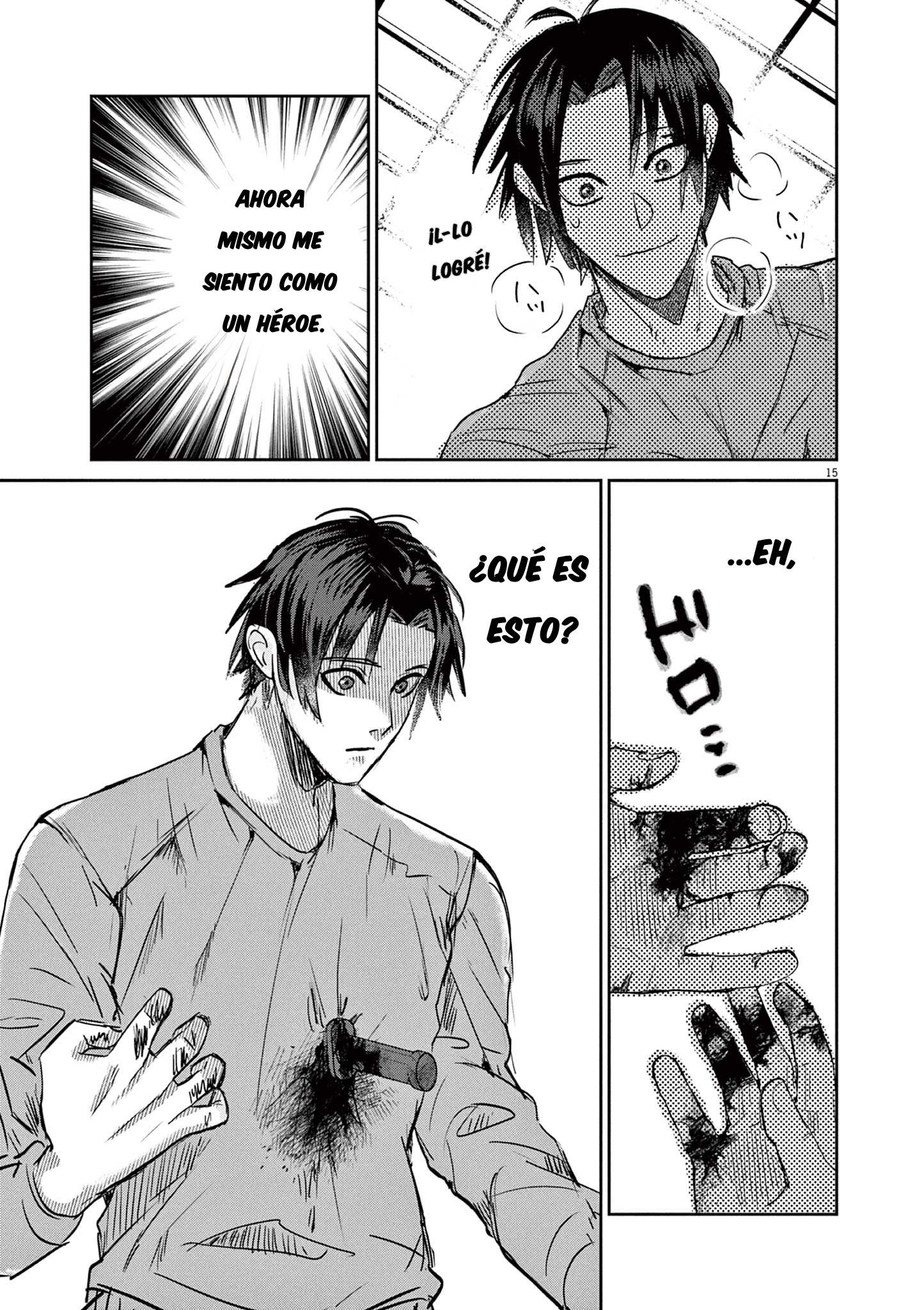 Nichiasa Suki no Otaku ga Akuyaku Seito ni Tenseishita Kekka, Hametsu Flag ga Houkaishiteiku Ken ni Tsuite Cruzando el mundo, he llegado 第15页