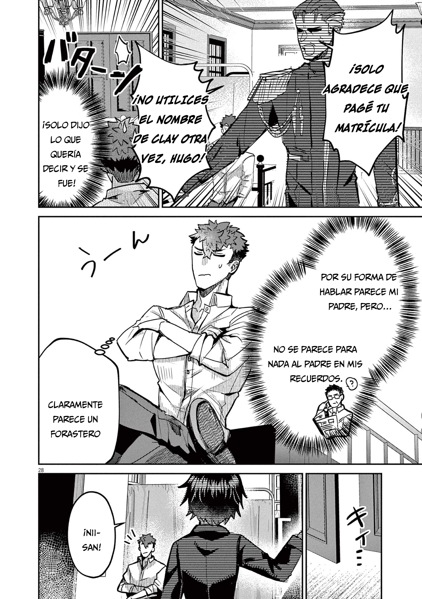 Nichiasa Suki no Otaku ga Akuyaku Seito ni Tenseishita Kekka, Hametsu Flag ga Houkaishiteiku Ken ni Tsuite Cruzando el mundo, he llegado 第28页