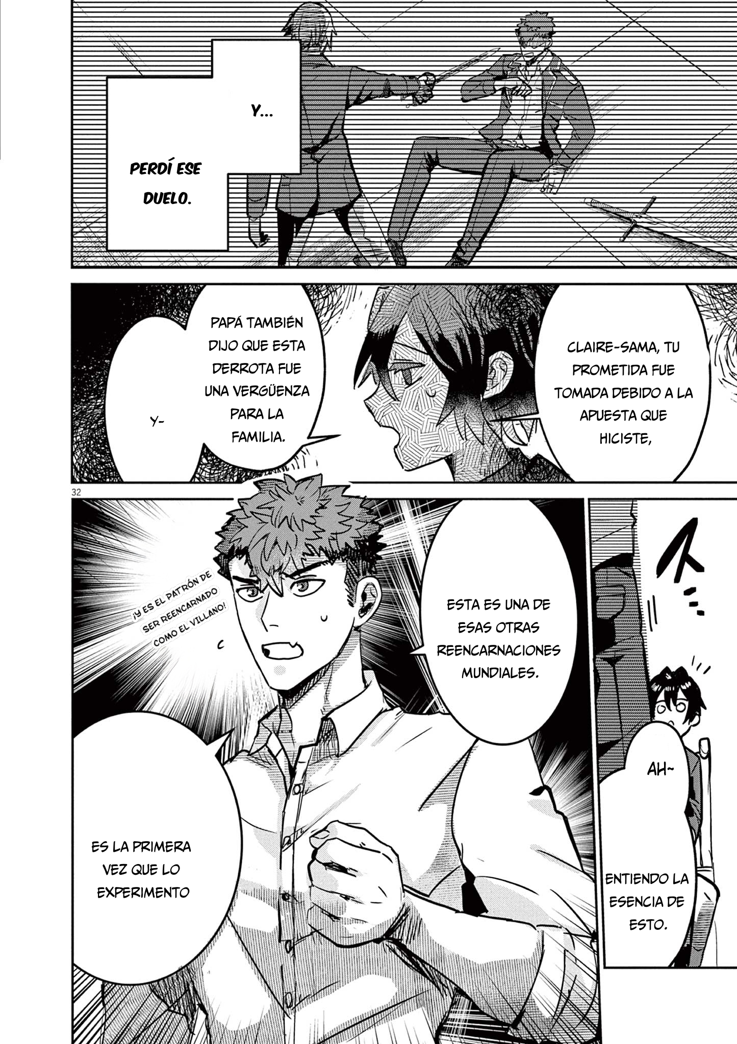 Nichiasa Suki no Otaku ga Akuyaku Seito ni Tenseishita Kekka, Hametsu Flag ga Houkaishiteiku Ken ni Tsuite Cruzando el mundo, he llegado 第32页