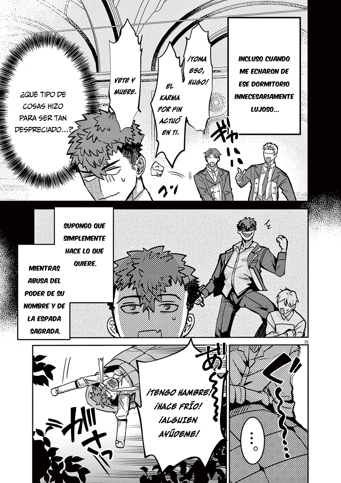 Nichiasa Suki no Otaku ga Akuyaku Seito ni Tenseishita Kekka, Hametsu Flag ga Houkaishiteiku Ken ni Tsuite Cruzando el mundo, he llegado 第35页