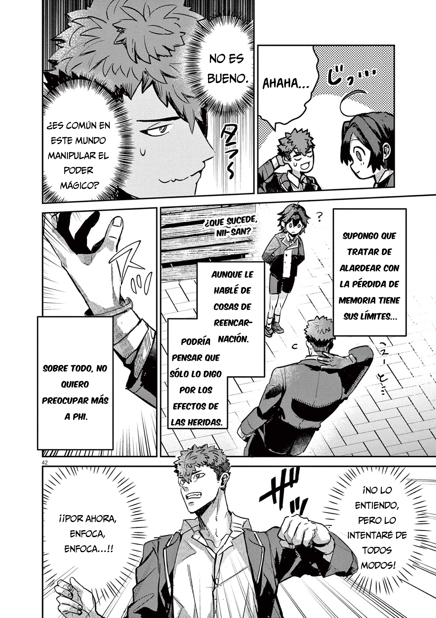 Nichiasa Suki no Otaku ga Akuyaku Seito ni Tenseishita Kekka, Hametsu Flag ga Houkaishiteiku Ken ni Tsuite Cruzando el mundo, he llegado 第42页