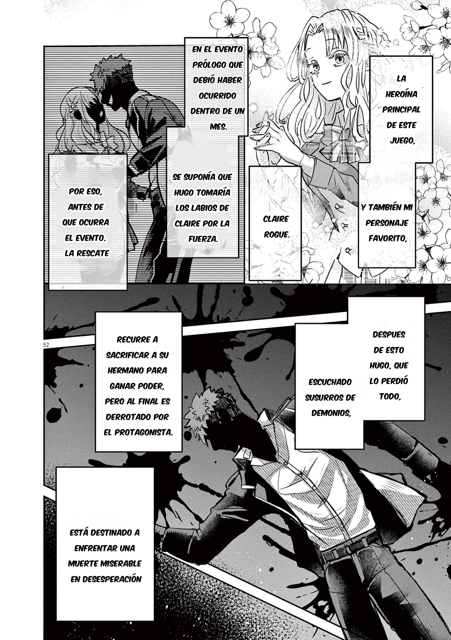 Nichiasa Suki no Otaku ga Akuyaku Seito ni Tenseishita Kekka, Hametsu Flag ga Houkaishiteiku Ken ni Tsuite Cruzando el mundo, he llegado 第52页