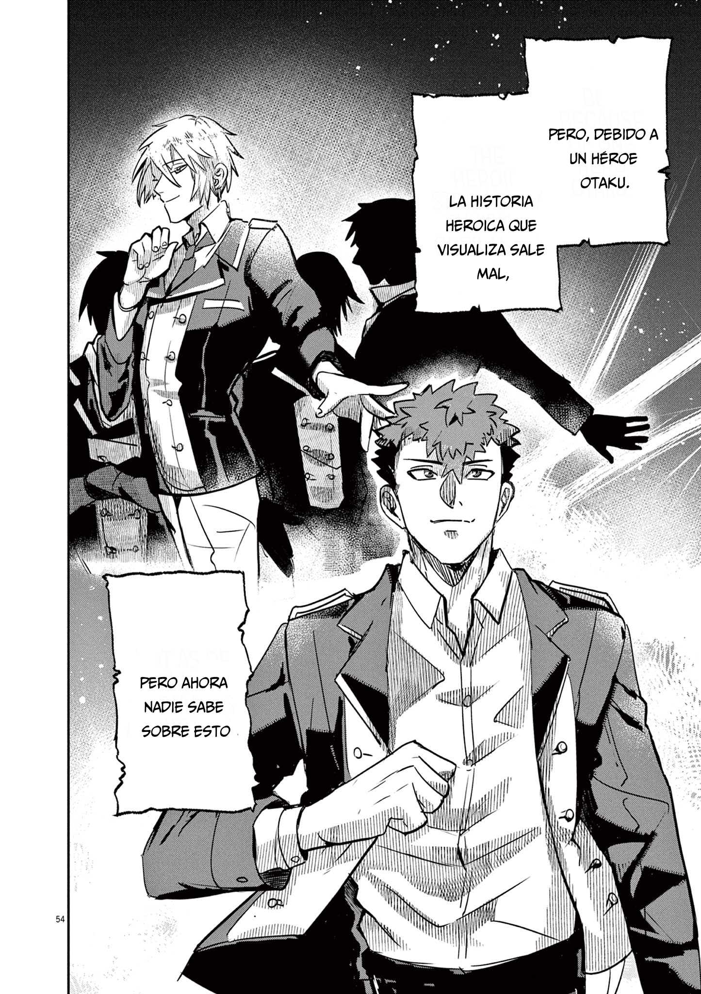 Nichiasa Suki no Otaku ga Akuyaku Seito ni Tenseishita Kekka, Hametsu Flag ga Houkaishiteiku Ken ni Tsuite Cruzando el mundo, he llegado 第54页
