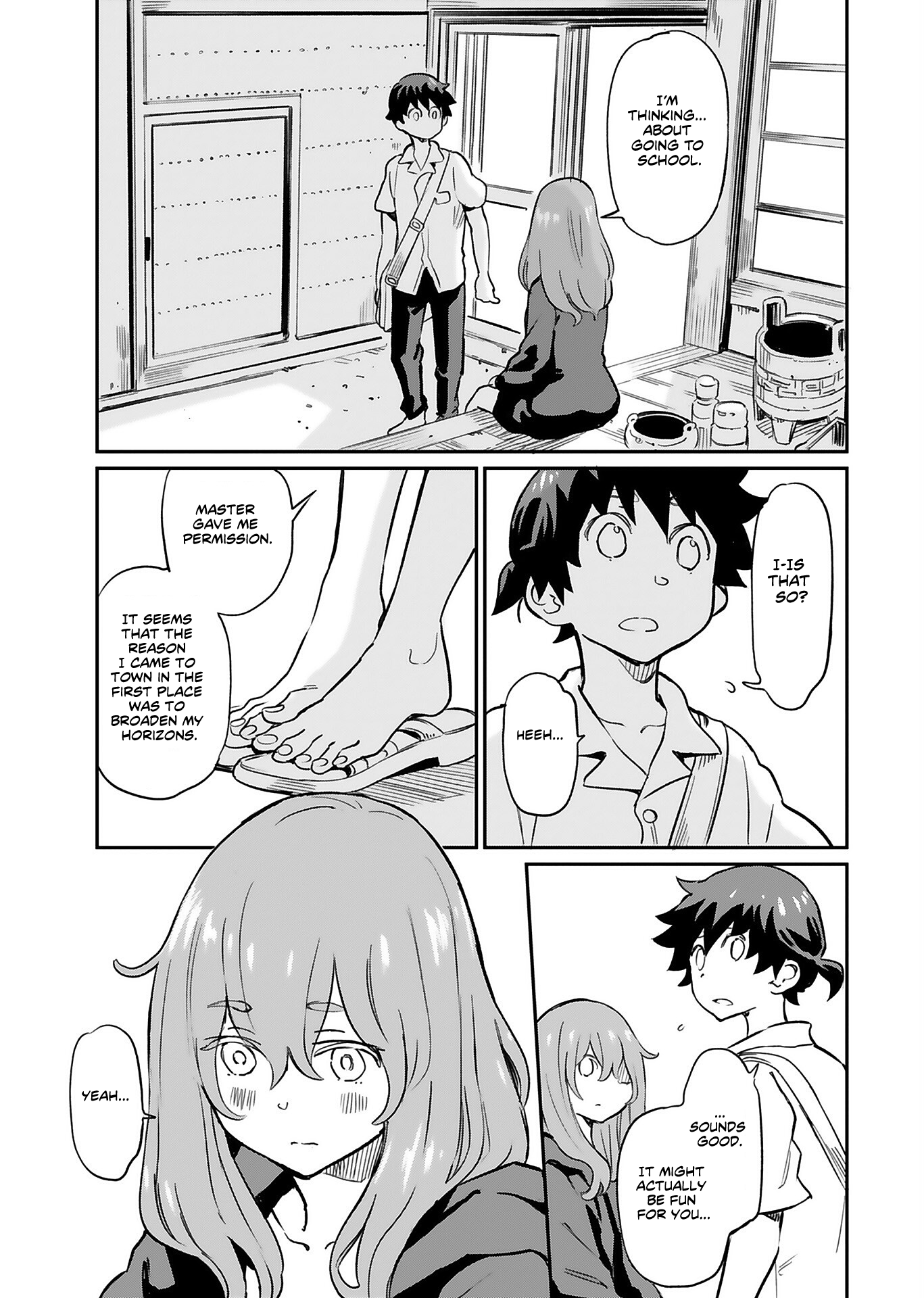 Obokoi Majo wa Majiwaritai! Vol. 1 Ch. 4 第9页