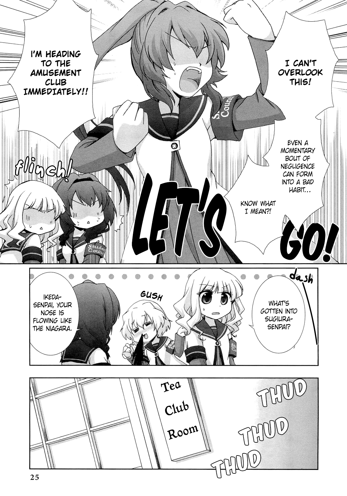 Yuru Yuri Comic Anthology Toshinou Kyouko and Me. Plus Some Nosebleed. 第5页