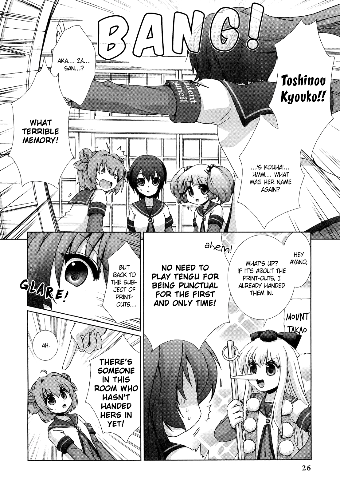 Yuru Yuri Comic Anthology Toshinou Kyouko and Me. Plus Some Nosebleed. 第6页