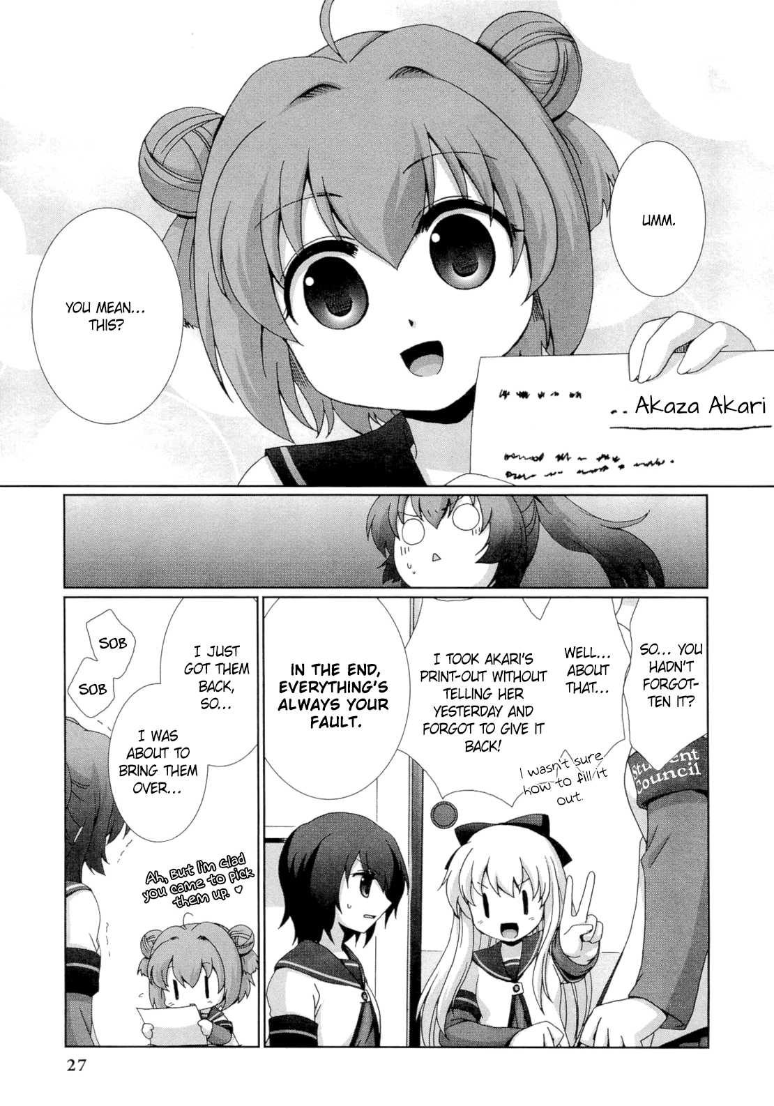 Yuru Yuri Comic Anthology Toshinou Kyouko and Me. Plus Some Nosebleed. 第7页