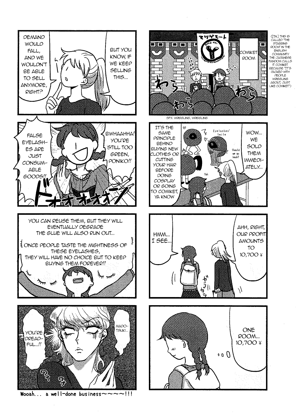 I'm Gonna Attach Eyelashes On You, Okay? Oneshot 第12页