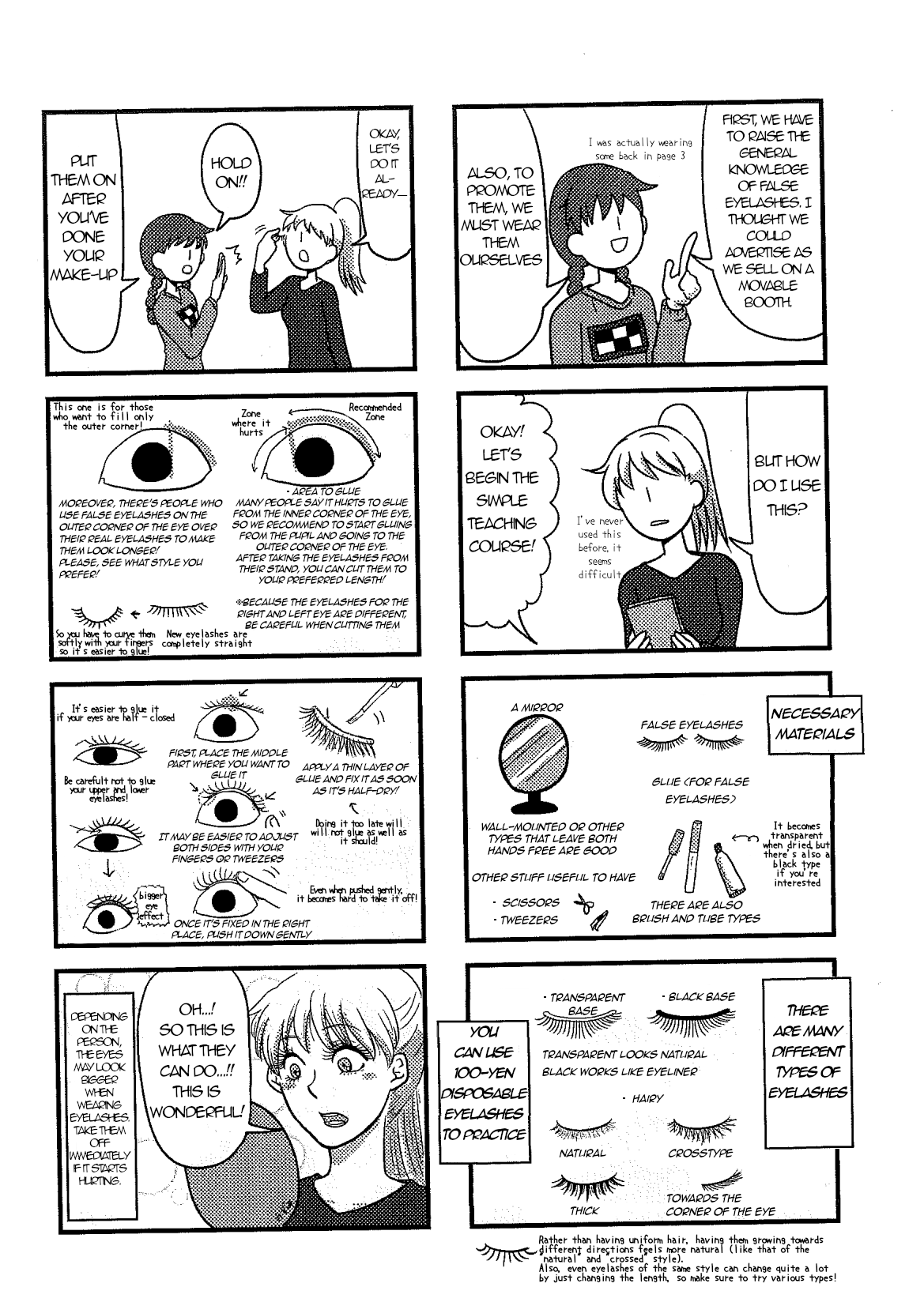 I'm Gonna Attach Eyelashes On You, Okay? 第8页