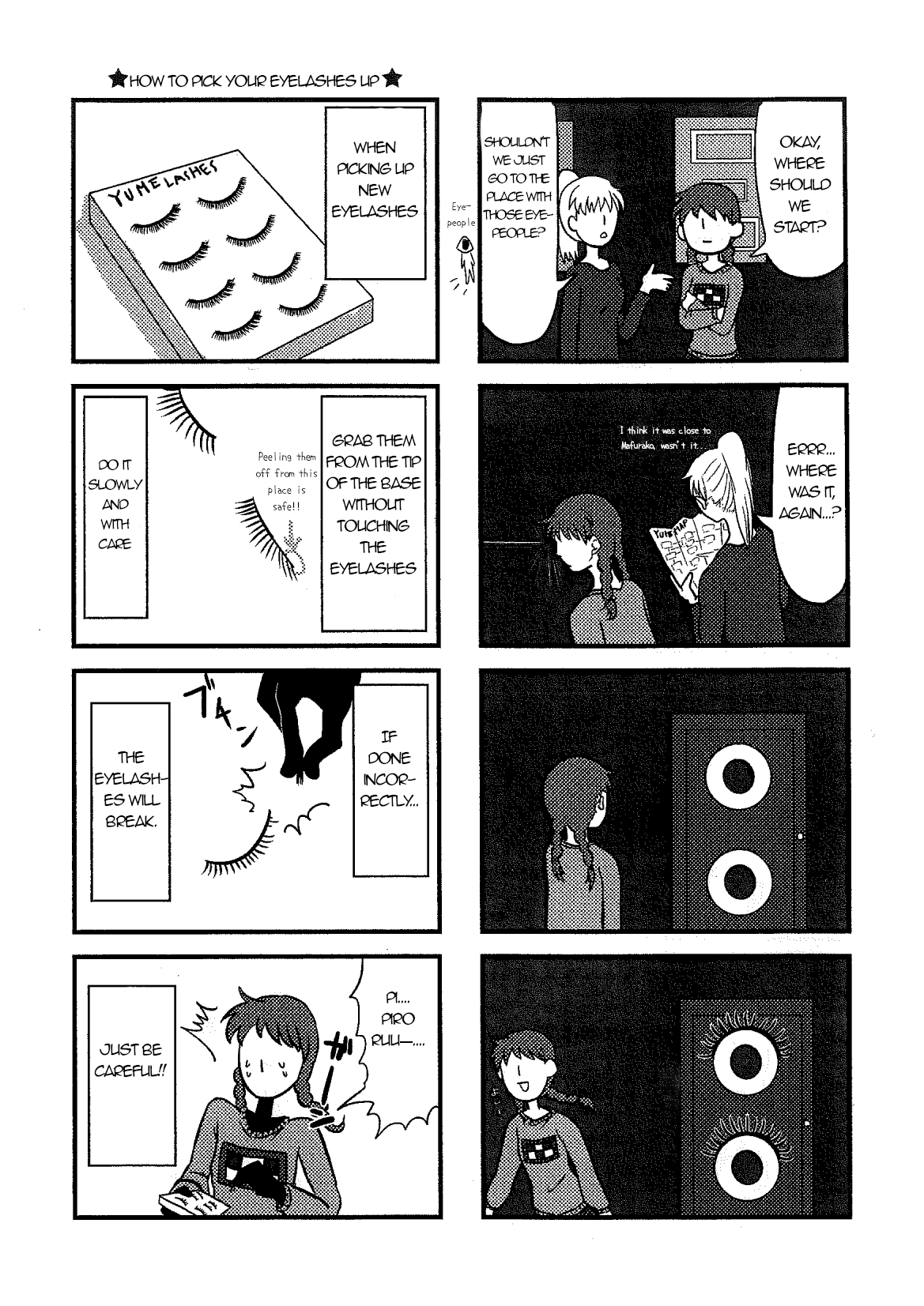 I'm Gonna Attach Eyelashes On You, Okay? Oneshot 第9页