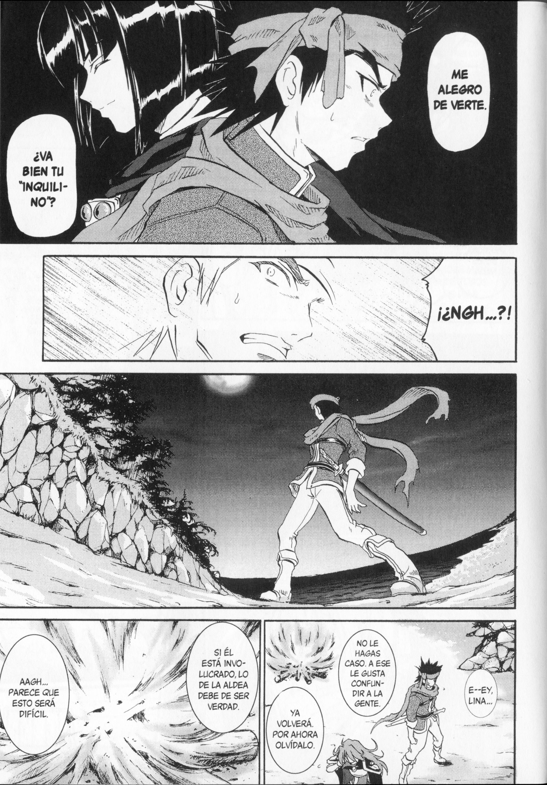 Shin Slayers - Falces no Sunadokei ¡¿Una ilusión?! Amanece en el pueblo misterioso 第27页