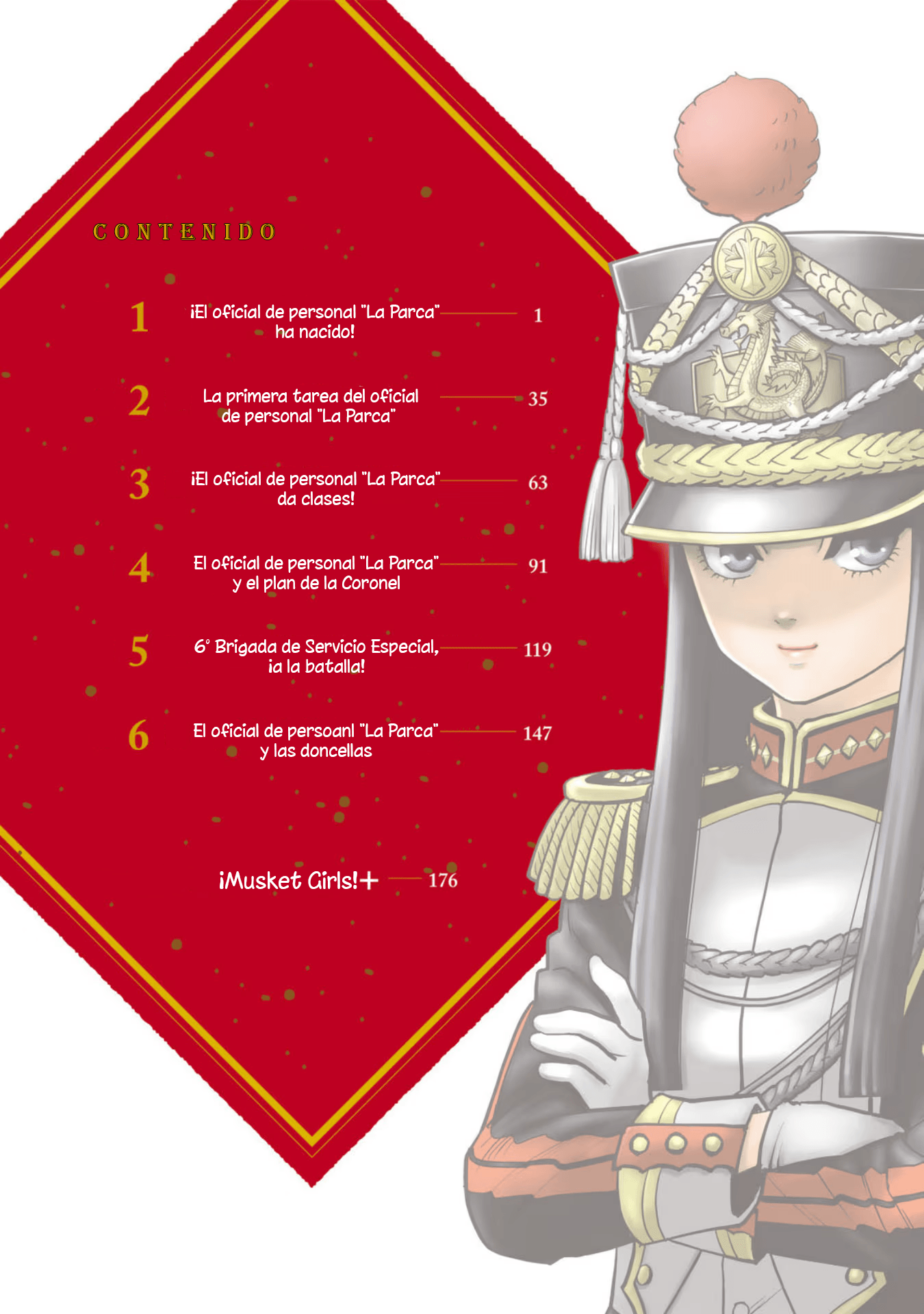 Musket Girls! ~Tensei Sanbou to Senretsu Otome-tachi~ ¡El oficial de personal "La Parca" ha nacido! 第3页