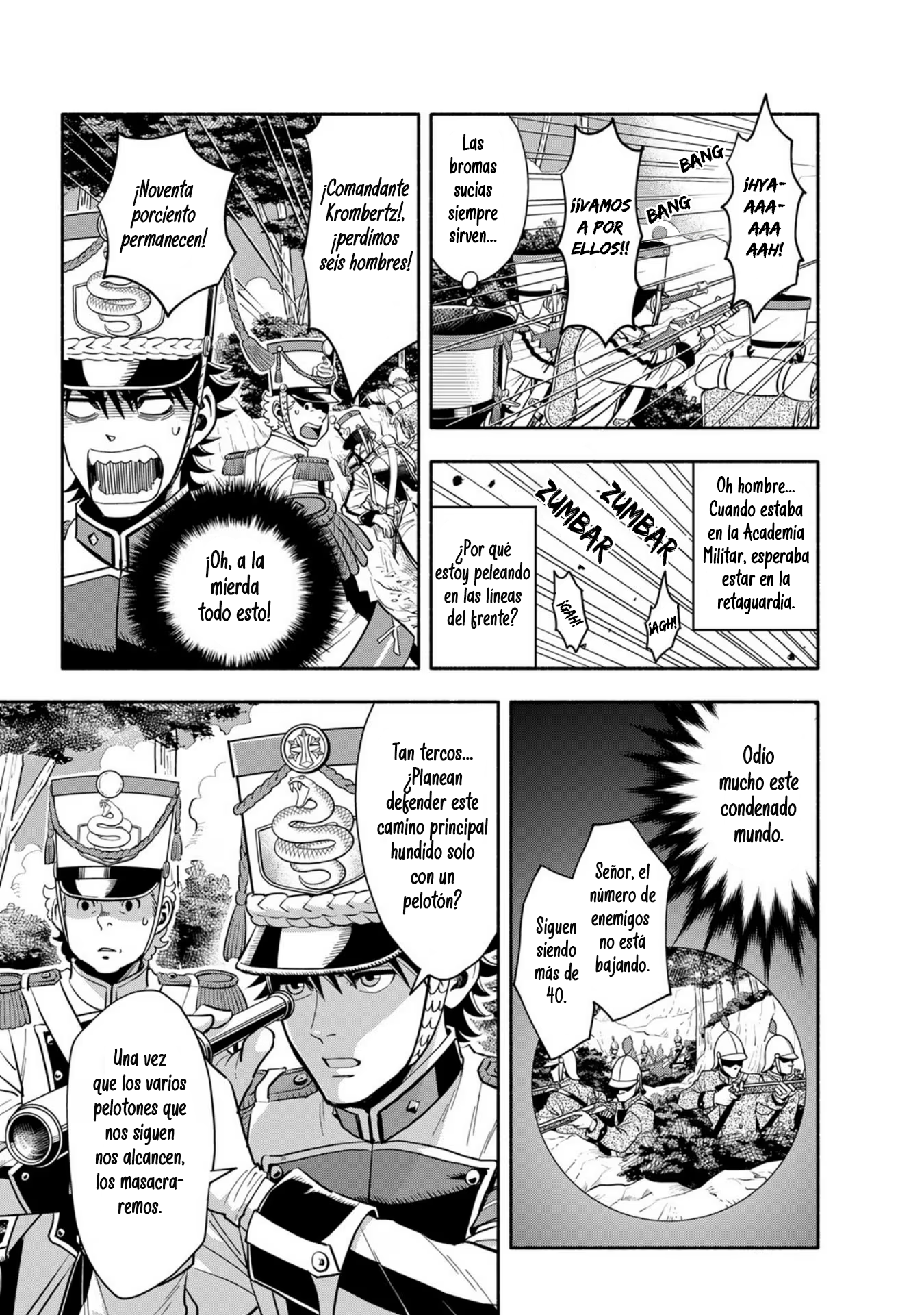 Musket Girls! ~Tensei Sanbou to Senretsu Otome-tachi~ ¡El oficial de personal "La Parca" ha nacido! 第8页