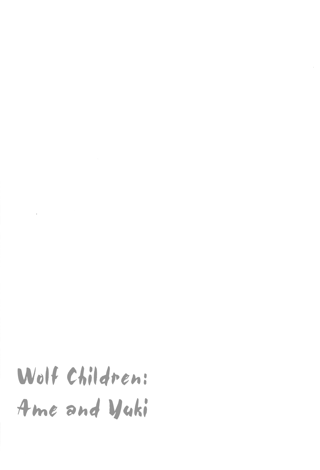 Wolf Children: Ame & Yuki Encounter 第43页