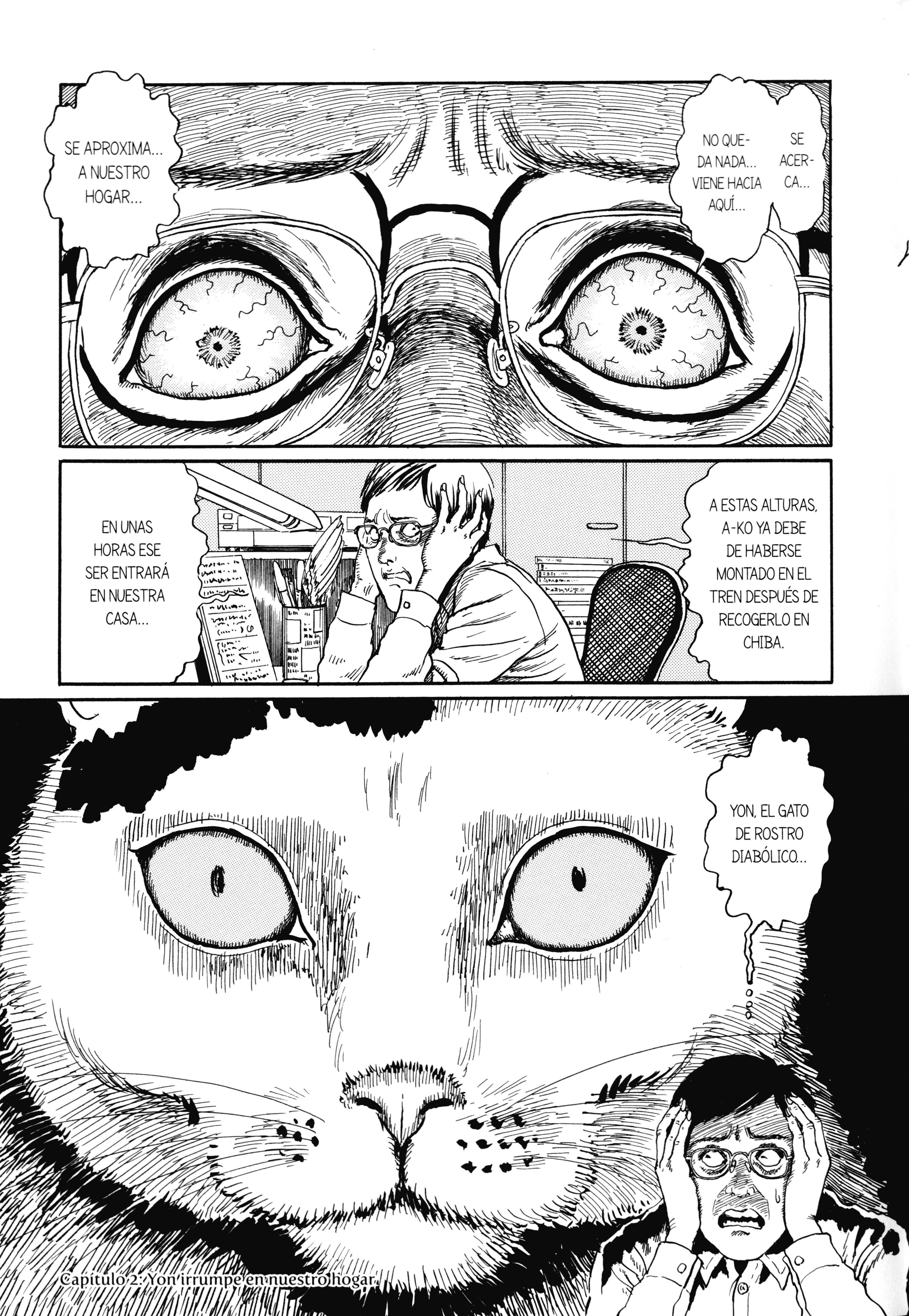 Junji Ito's Cat Diary: Yon & Mu Yon irrumpe en nuestro hogas 第1页