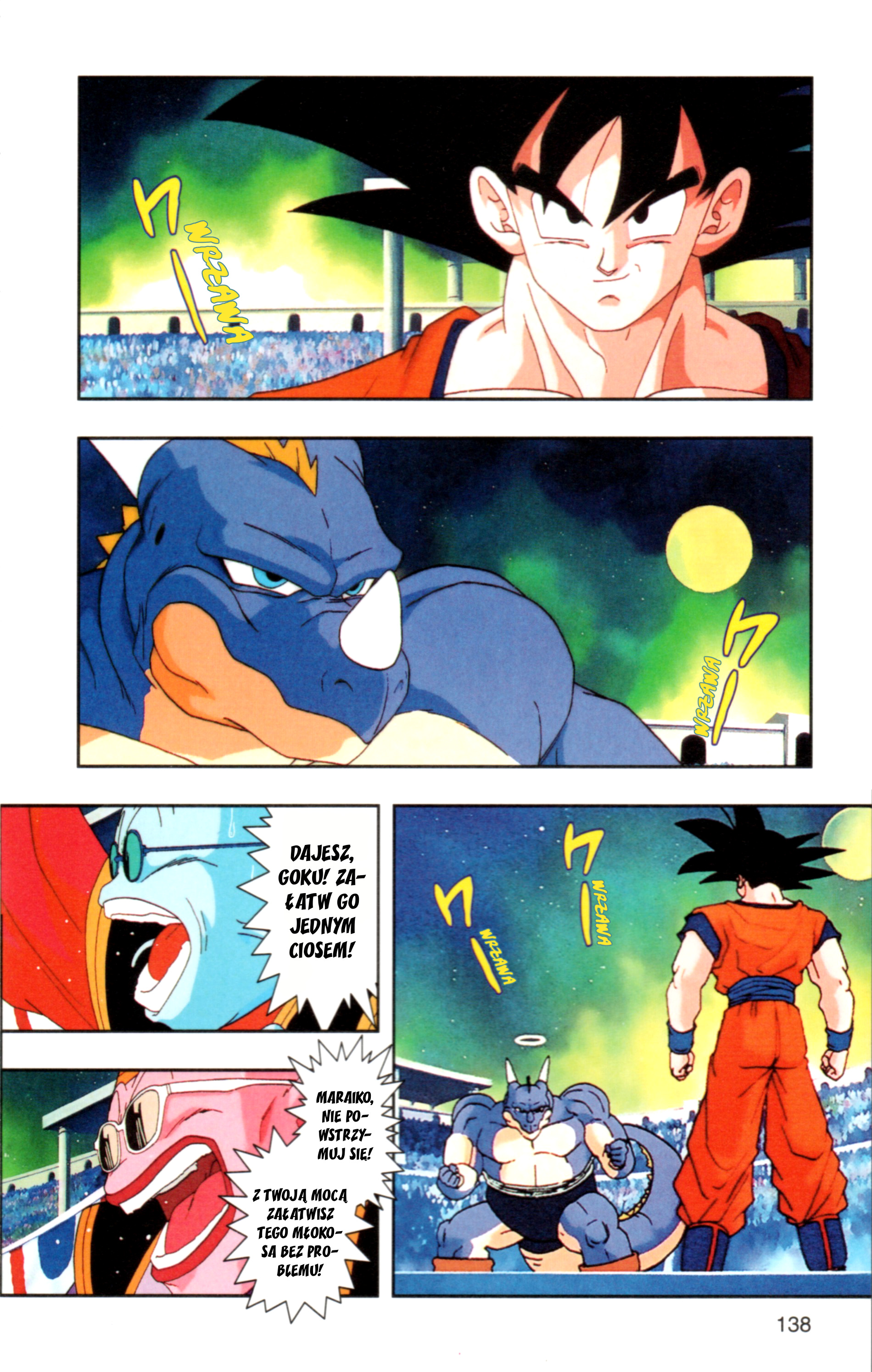 DRAGON BALL Z TV Animation Comics Pojedynek: Goku kontra Paikuhan 第3页